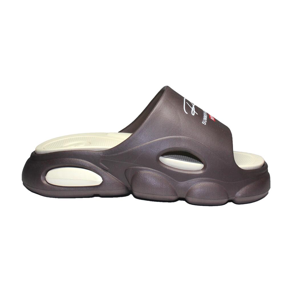 Papuci/slapi pentru femei, spuma EVA, maro si bej, marimea 37, Jose Amorales GartenVIP DiyLine