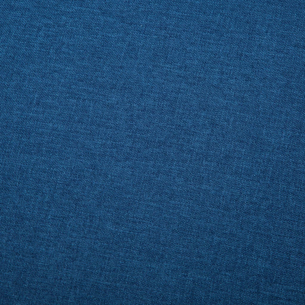 Canapea de 3 persoane, material textil, albastru GartenMobel Dekor
