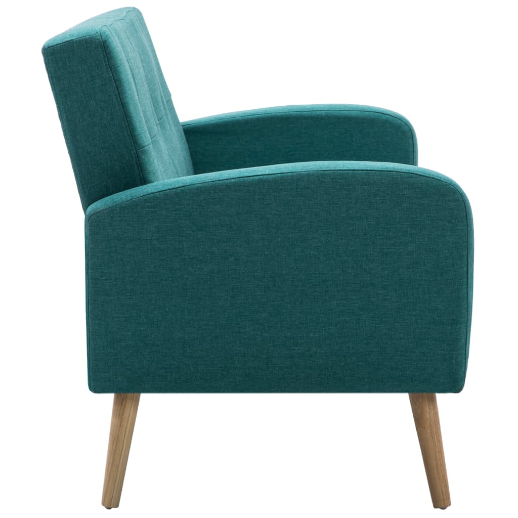 Canapea de 3 persoane, material textil, verde  GartenMobel Dekor