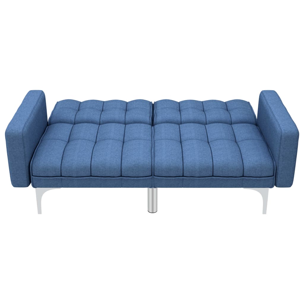 Canapea extensibilă, albastru, material textil GartenMobel Dekor