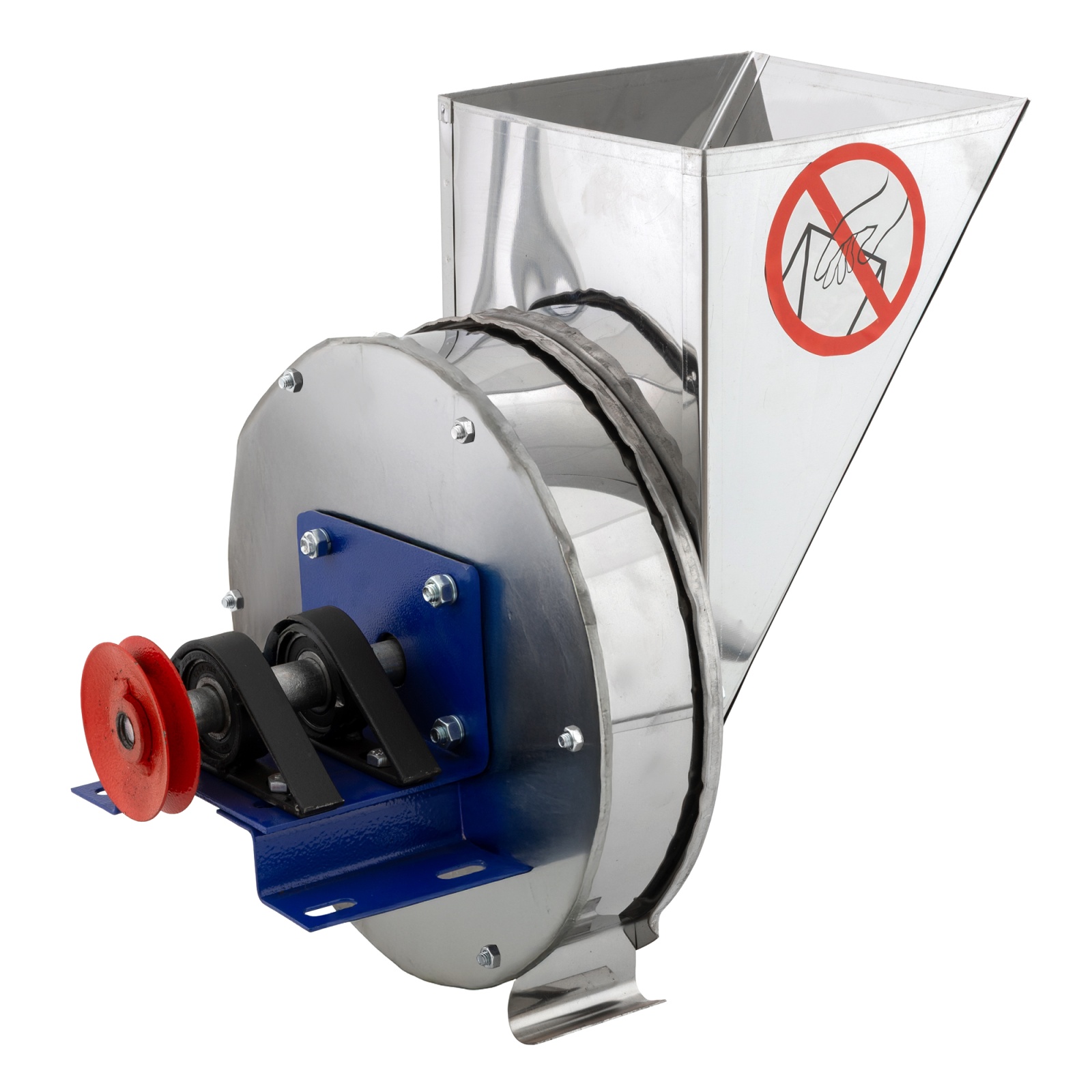 Razatoare fructe manuala, fulie atasare motor, Complet Inox Vinita, 200 kg/h Innovative ReliableTools