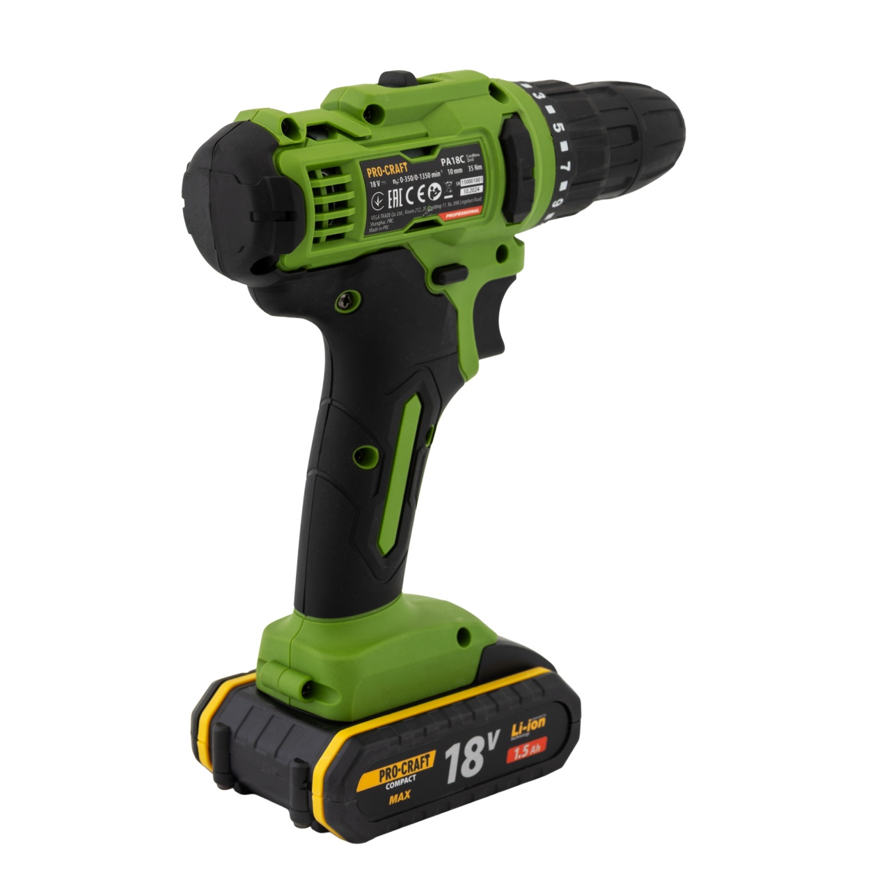Autofiletanta Procraft Compact PA18C, 18V, 1.5 Ah 2 acumulatori Innovative ReliableTools