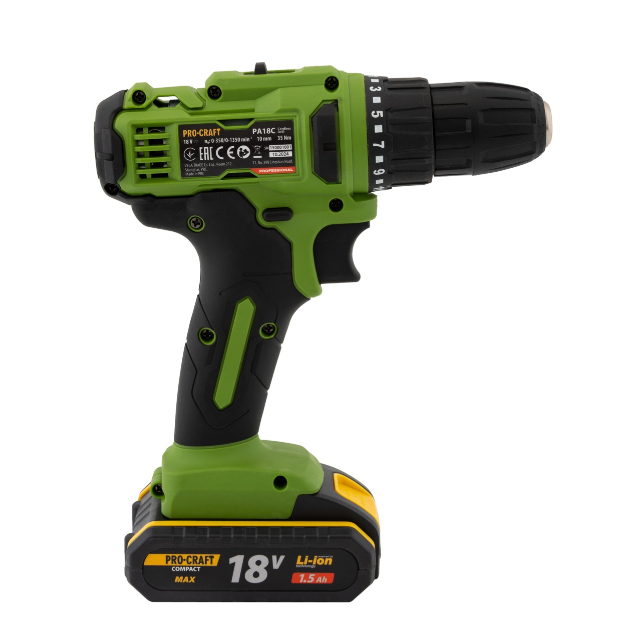 Autofiletanta Procraft Compact PA18C, 18V, 1.5 Ah 2 acumulatori Innovative ReliableTools