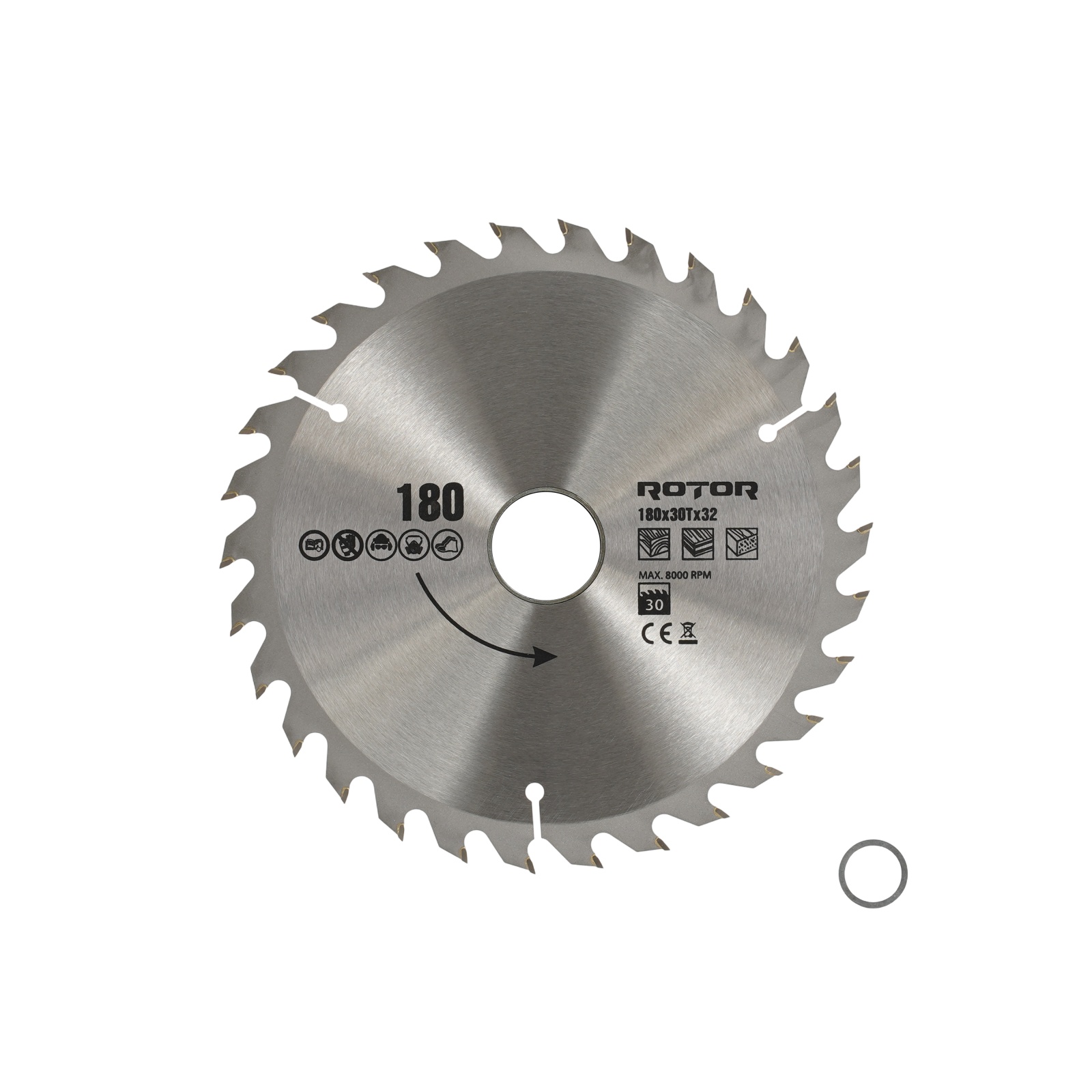 180X32 30T disc de taiat lemnul ROTOR Innovative ReliableTools