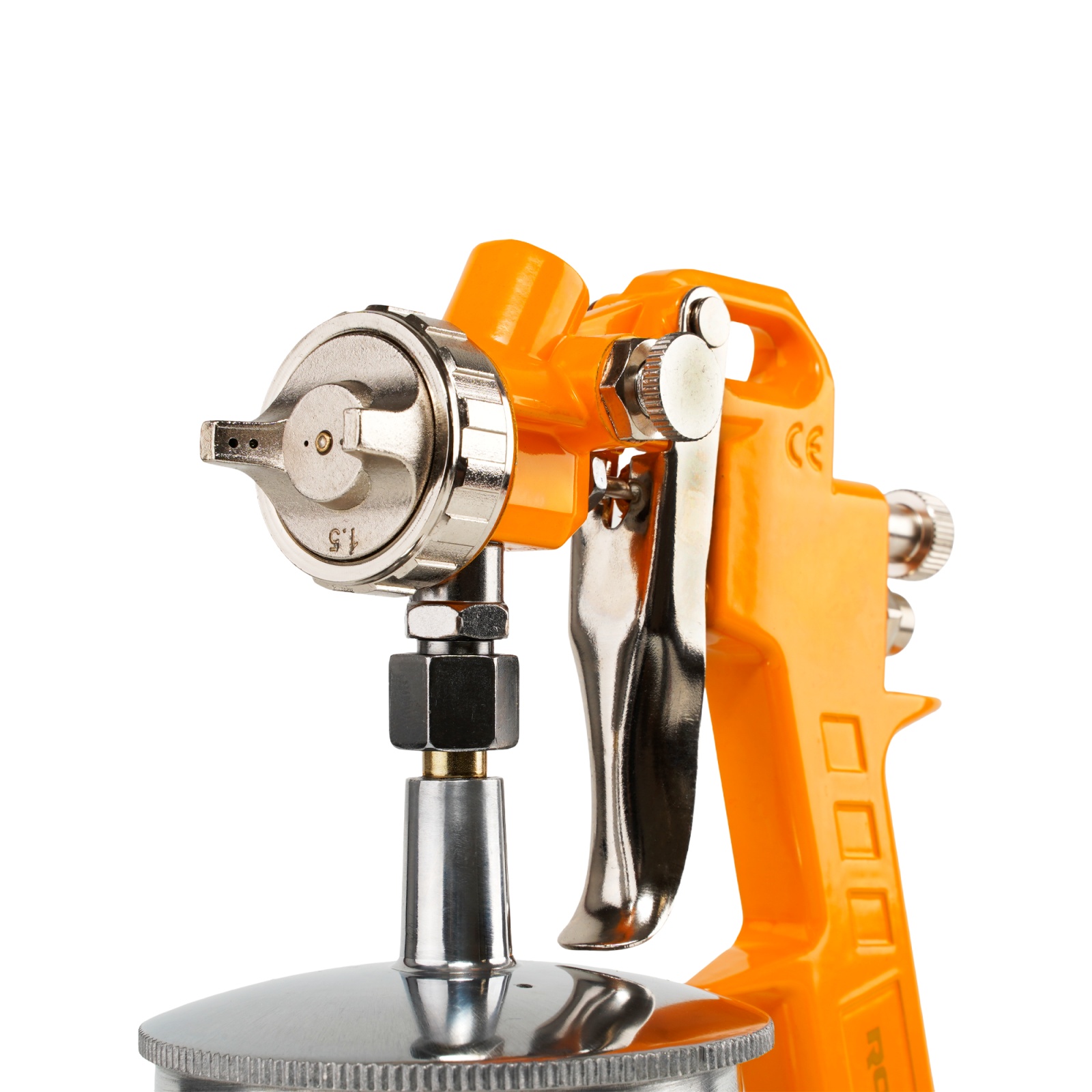 990SA Pistol vopsea metal compresor rezervor metalic ROTOR Innovative ReliableTools