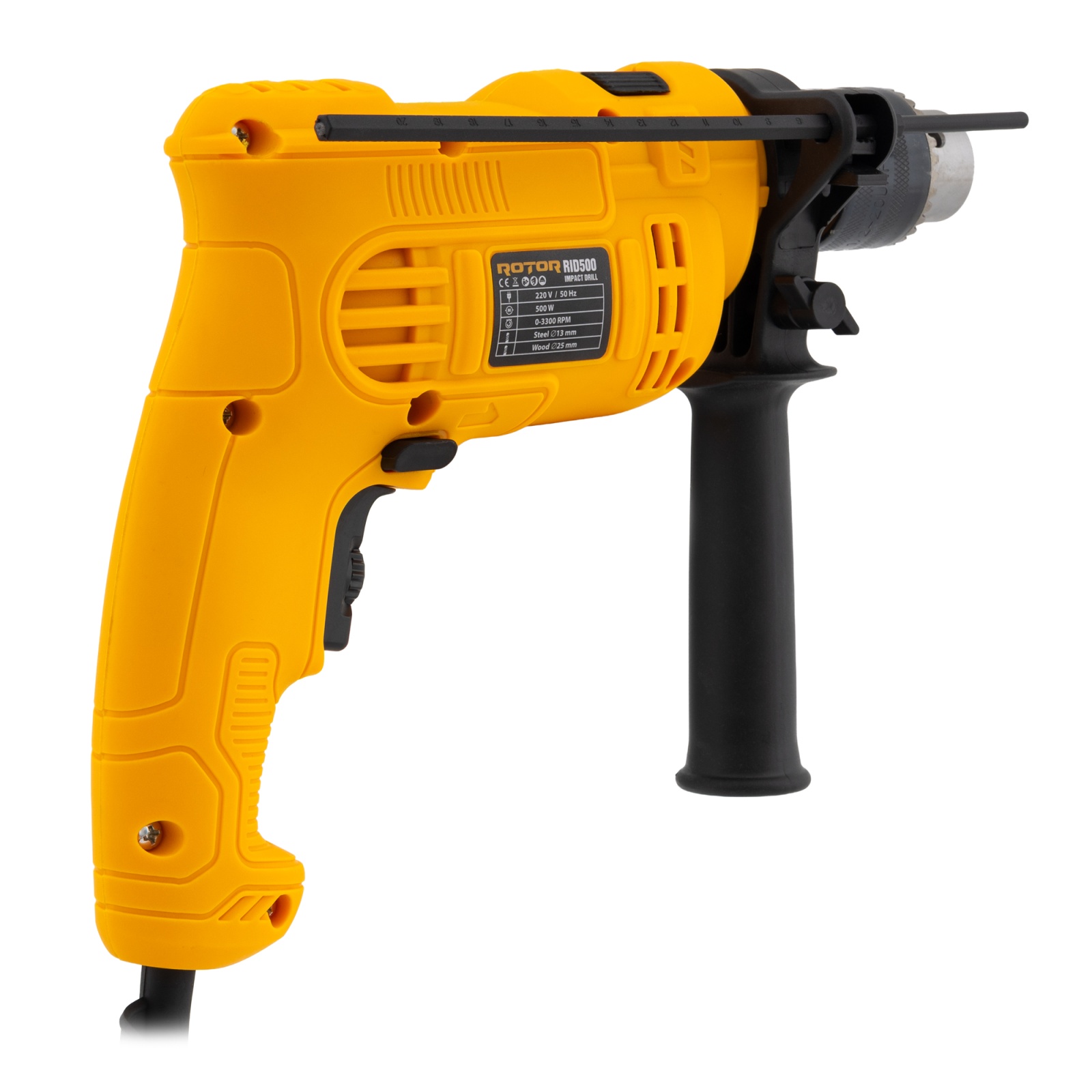 Bormasina , ROTOR RID500 , 500W , Mandrina 13 mm Innovative ReliableTools