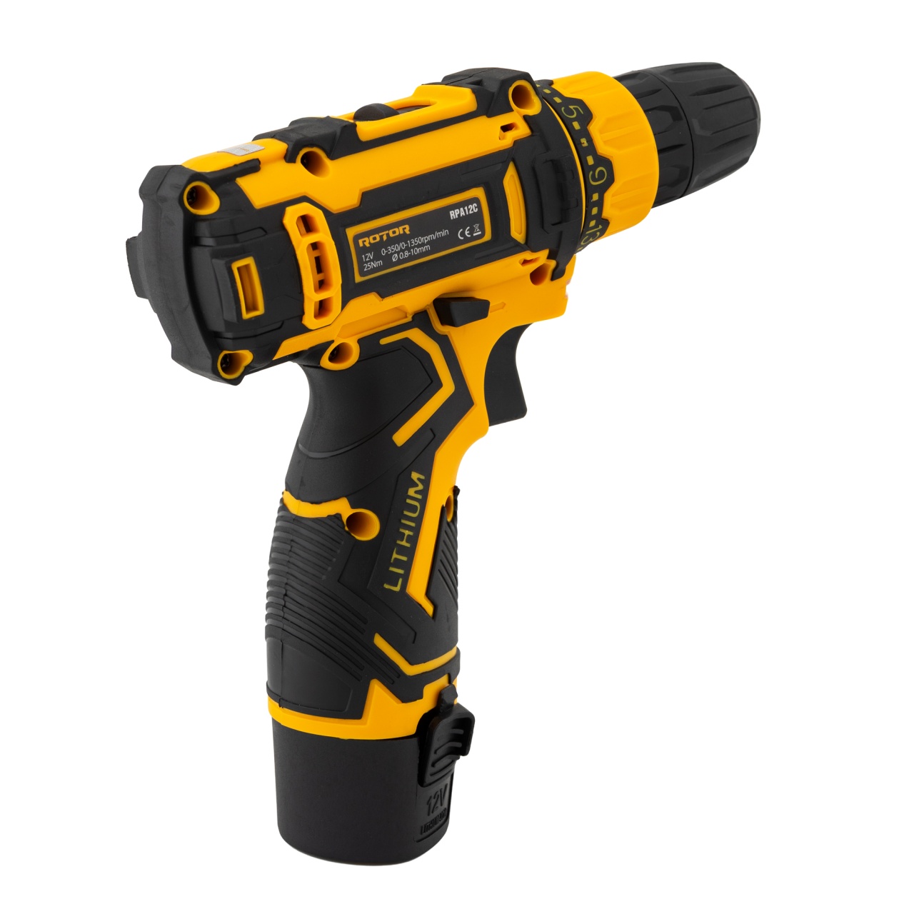 Autofiletanta cu 2 acumulatori, 12 V, 1500 mAh ROTOR RPA12C Innovative ReliableTools