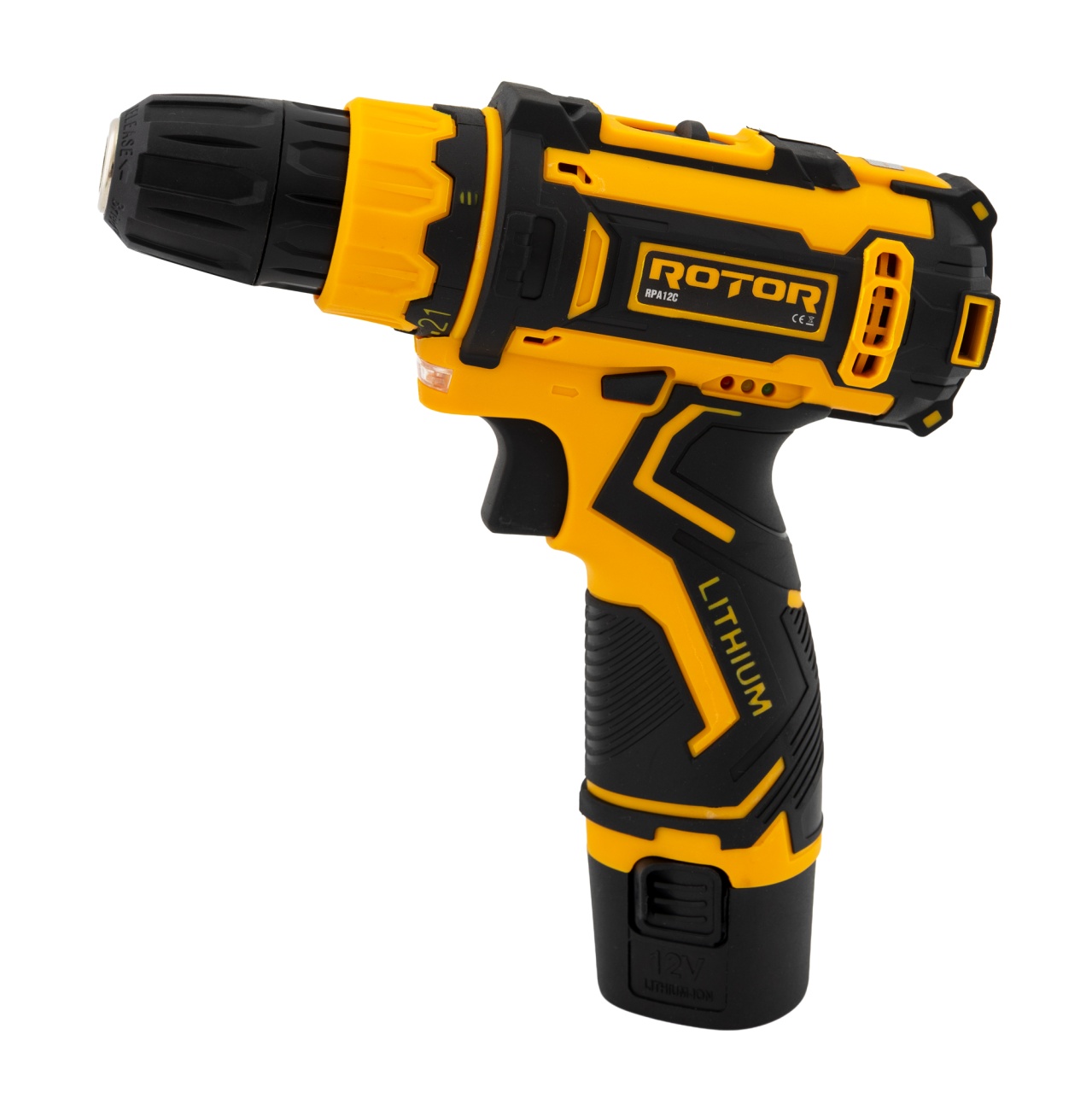 Autofiletanta cu 2 acumulatori, 12 V, 1500 mAh ROTOR RPA12C Innovative ReliableTools