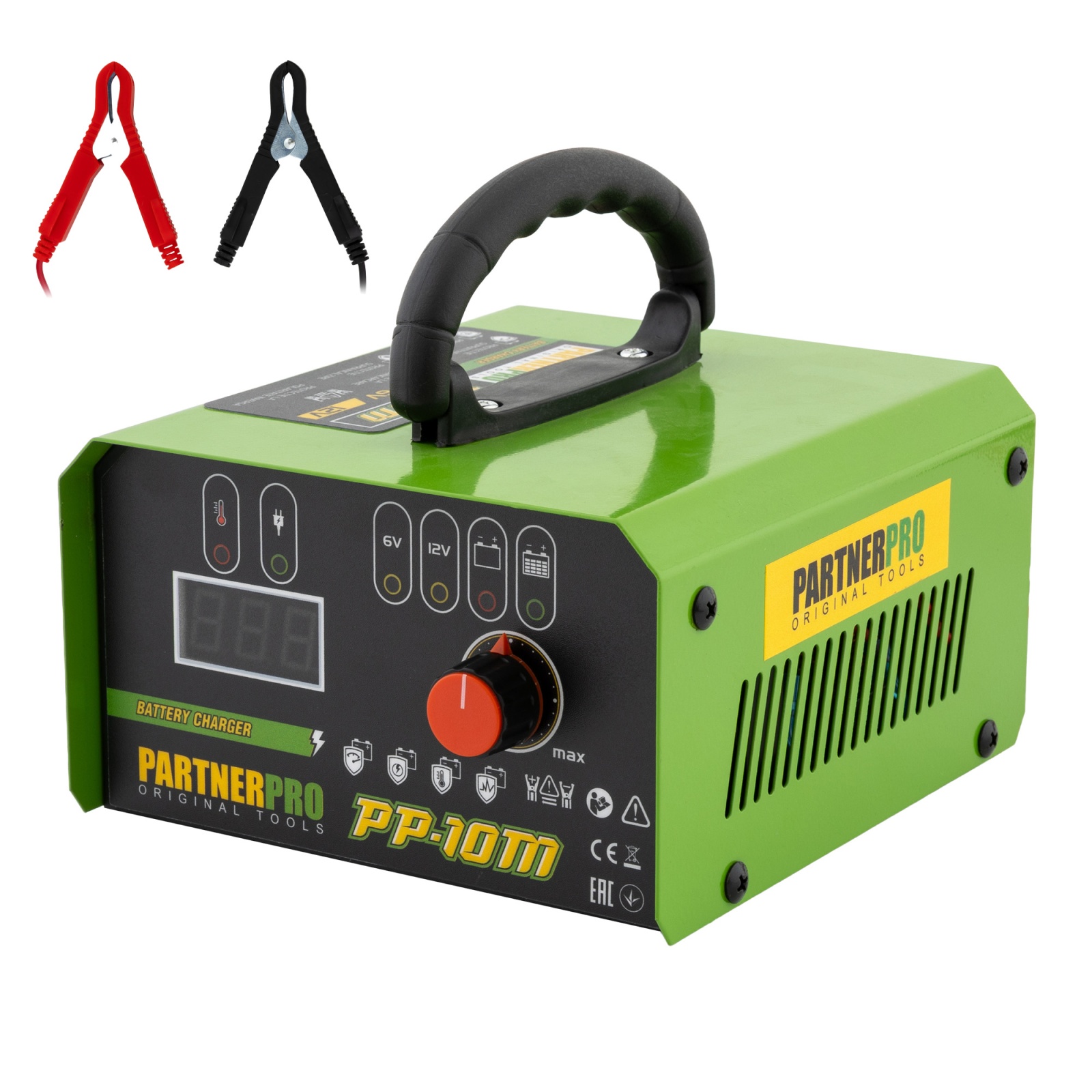Redresor auto PARTNER PRO PP-10M, 6/12 V, 220 V Innovative ReliableTools