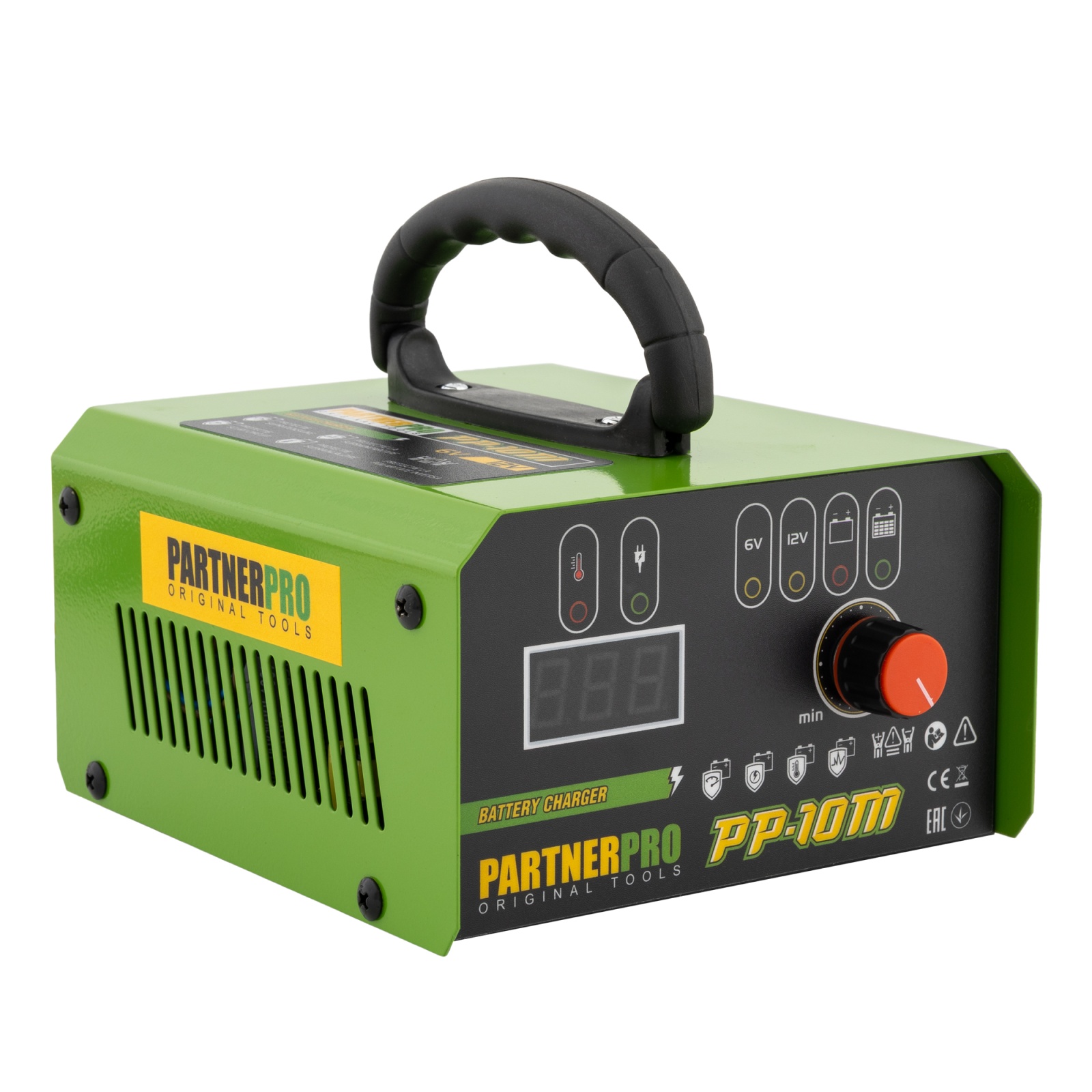Redresor auto PARTNER PRO PP-10M, 6/12 V, 220 V Innovative ReliableTools