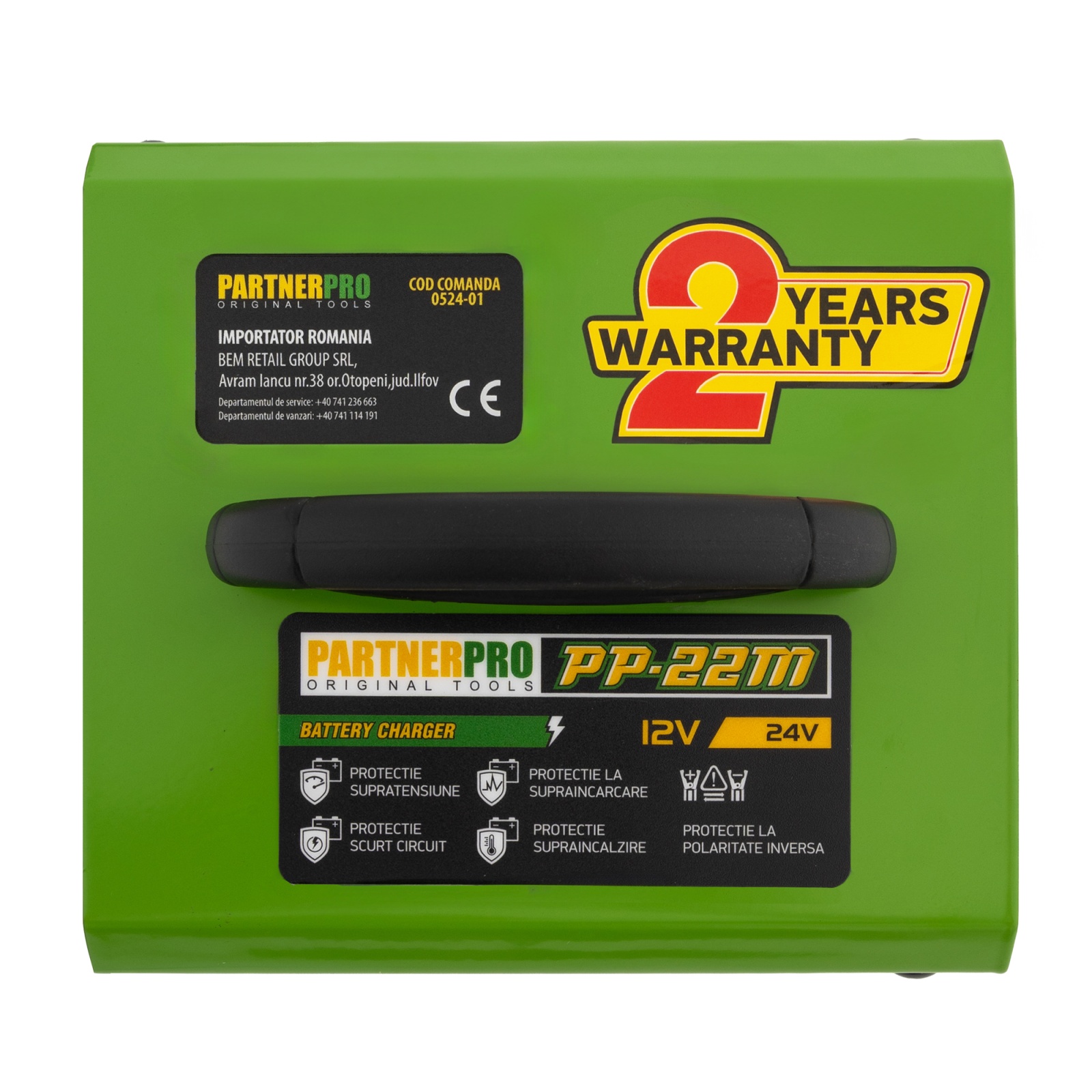 Redresor auto PARTNER PRO PP-22M, 12/24 V, 220 V Innovative ReliableTools
