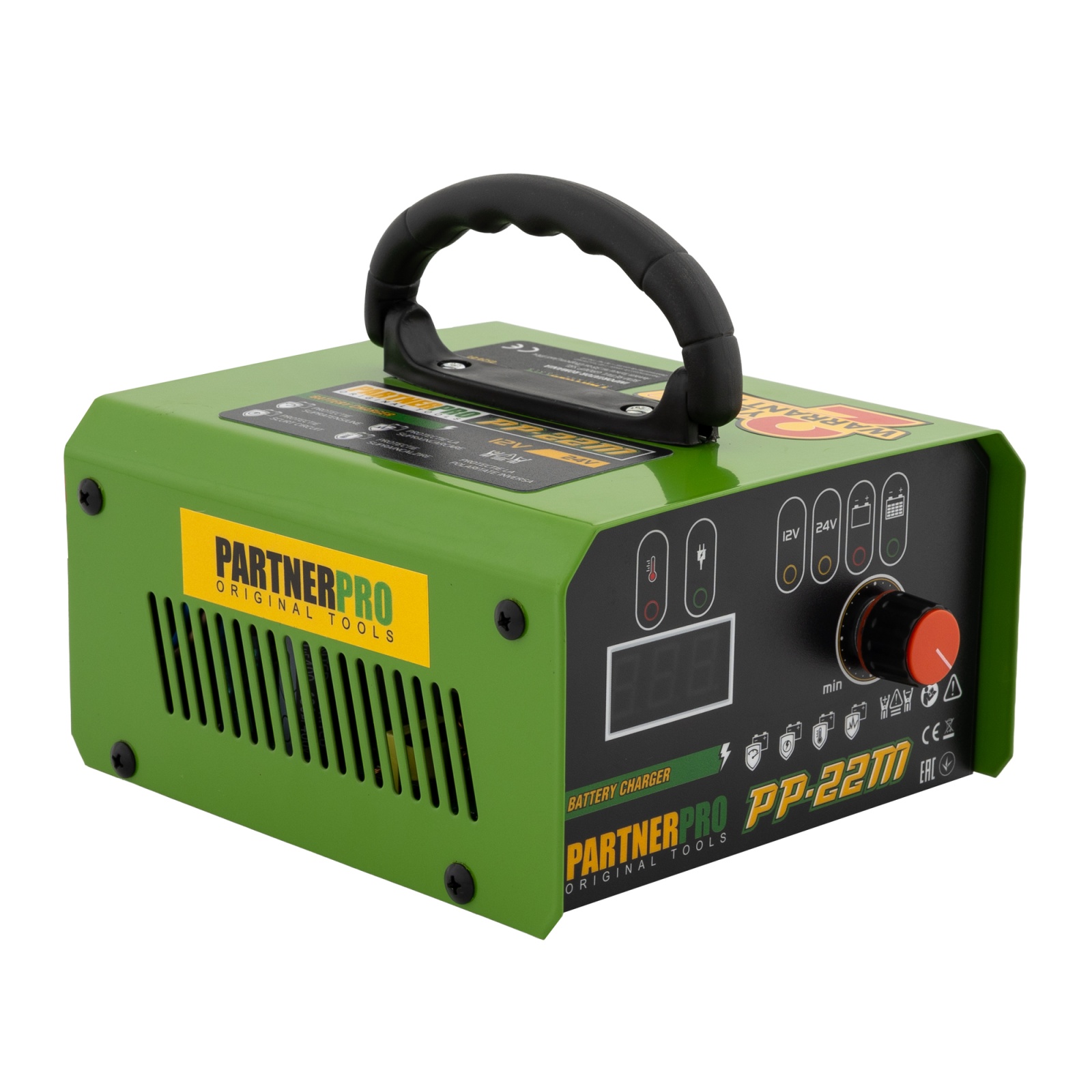Redresor auto PARTNER PRO PP-22M, 12/24 V, 220 V Innovative ReliableTools