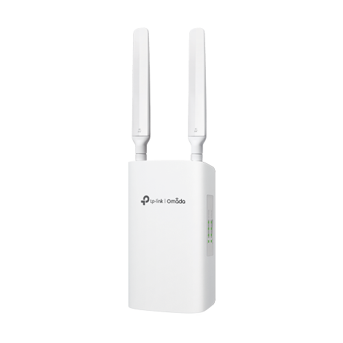 Router exterior 4G+, Wi-Fi 6, AX3000, Nano SIM, 3 x RJ45 Gigabit, PoE In/Out, IP55 - TP-Link Omada ER703WP-4G-Outdoor SafetyGuard Surveillance