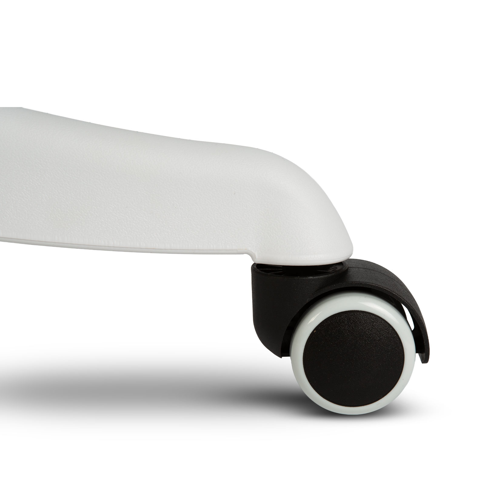 Scaun de birou ergonomic cu brațe rabatabile, alb/albastru, 58 x 48 / 50 x 50 cm Best CarHome