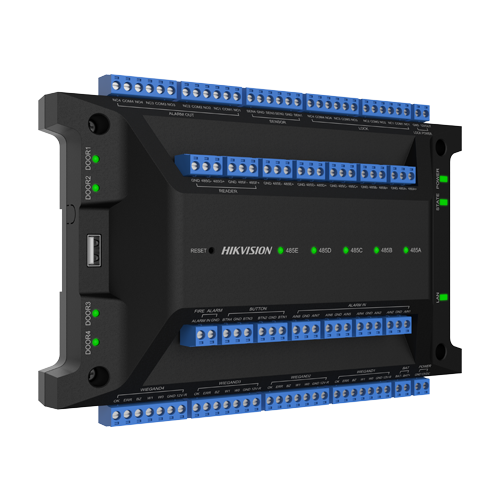 Centrala control access, 4 usi, Wiegand, RS485, Alarma - HIKVISION DS-K2704X(P) SafetyGuard Surveillance