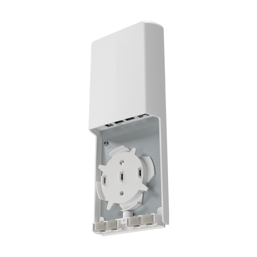 MediaConverter Fibra - Cupru, 2 porturi Gigabit, PoE-IN, SFP 2.5G, IP55 - MikroTik FTC21 SafetyGuard Surveillance