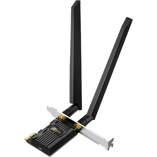 Placa de retea TP-Link Archer TXE72E Tri-Band Wi-Fi 6E Bluetooth 5.3 - TP-LINK ArcherTXE72E SafetyGuard Surveillance