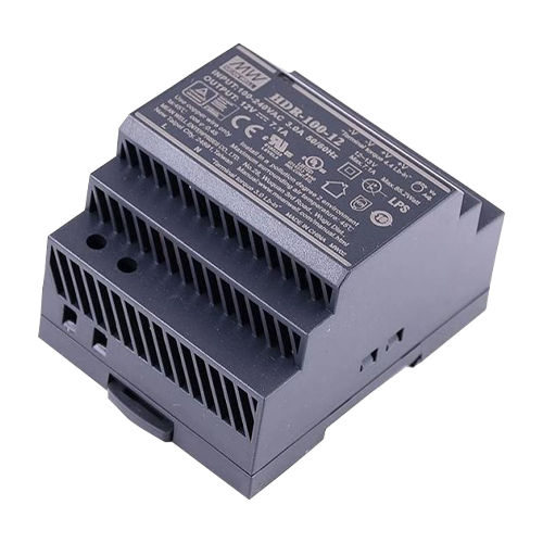 Sursa de alimentare in comutatie, 12V / 7.1A, sina DIN - MEAN WELL HDR-100-12 SafetyGuard Surveillance