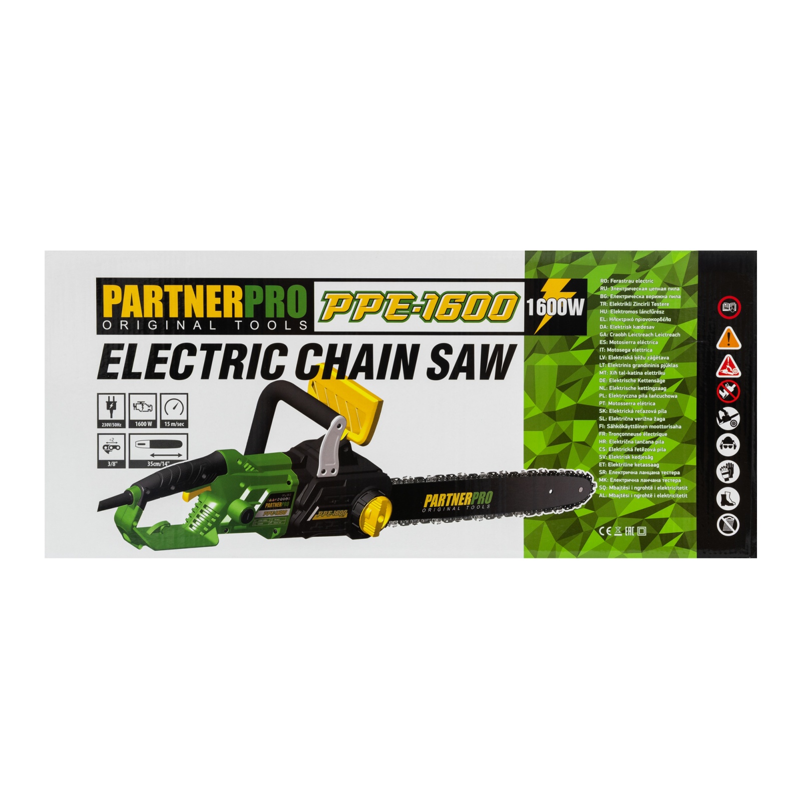Drujba electrica, 1600W, PARTNERPRO, PPE1600 Innovative ReliableTools