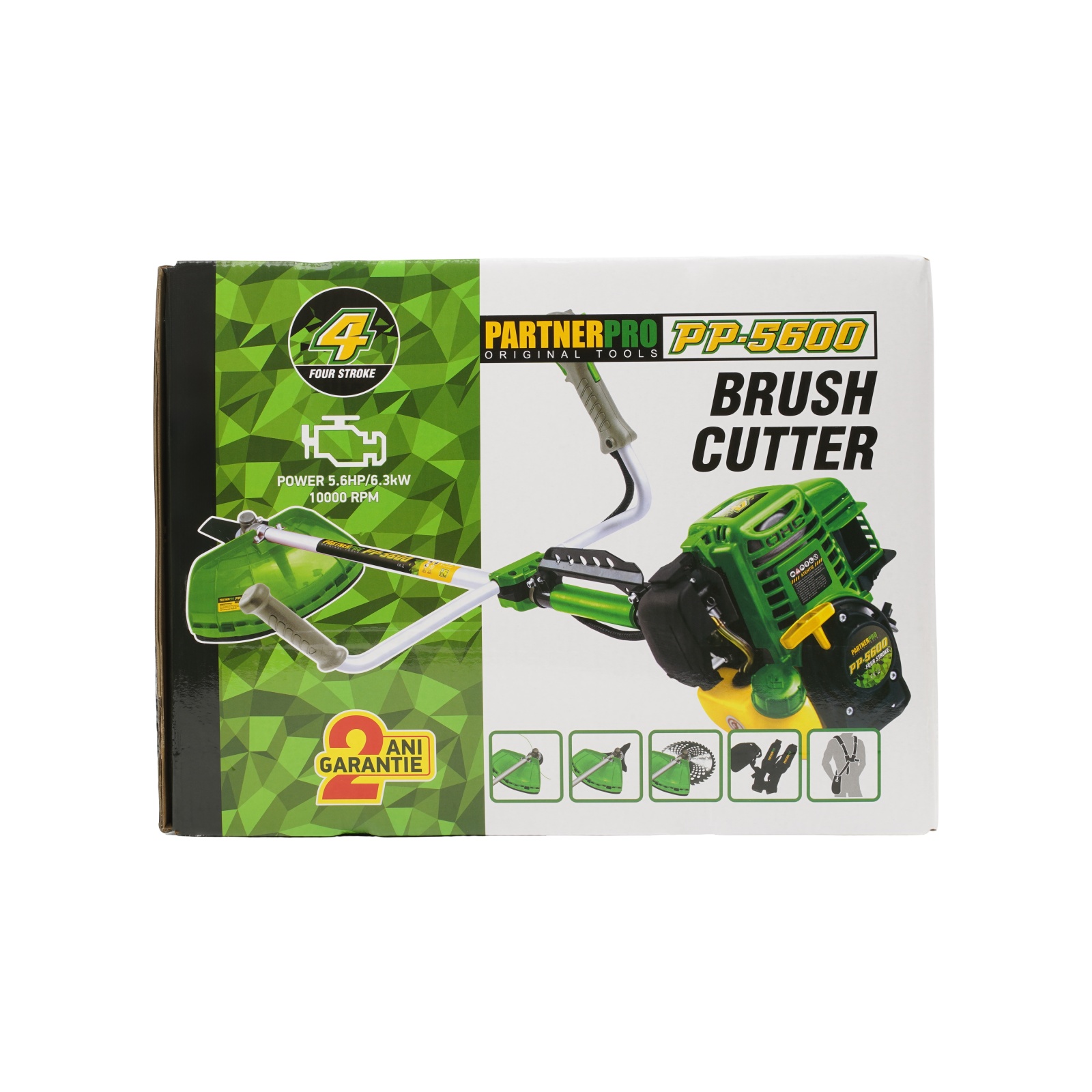 Motocoasa pe benzina PartnerPro PP5600 , 4 T, 5.6CP, 52CC Innovative ReliableTools