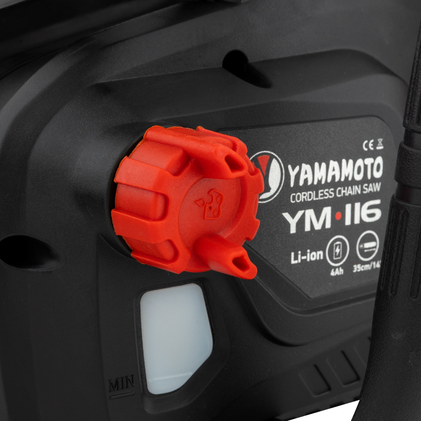 YM.116 fierastrau electric cu lant pe acumulator 20V YAMAMOTO Innovative ReliableTools