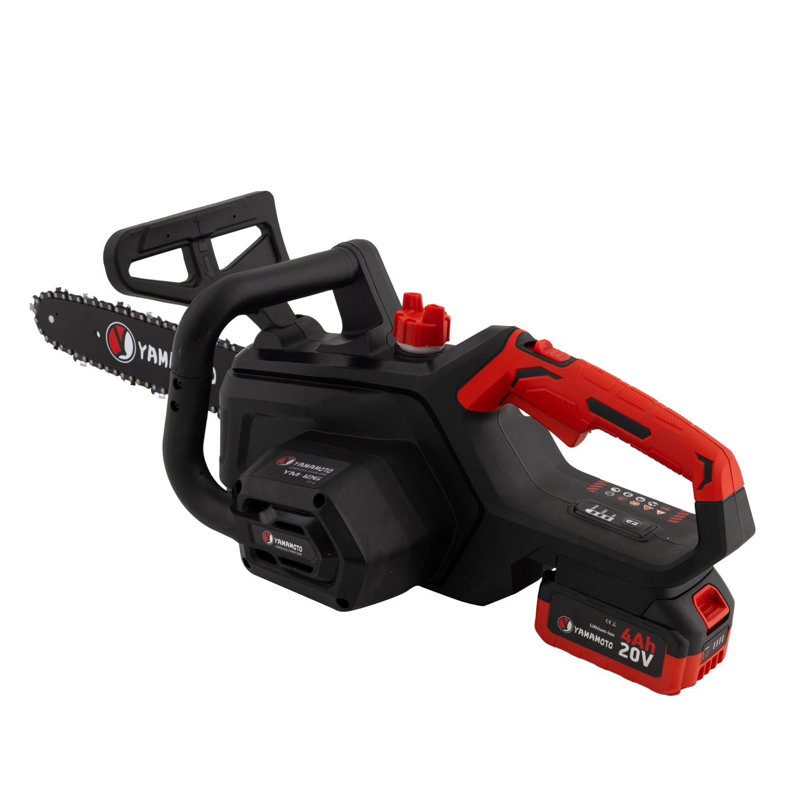 YM.126 fierastrau electric cu lant pe acumulator 20V YAMAMOTO Innovative ReliableTools