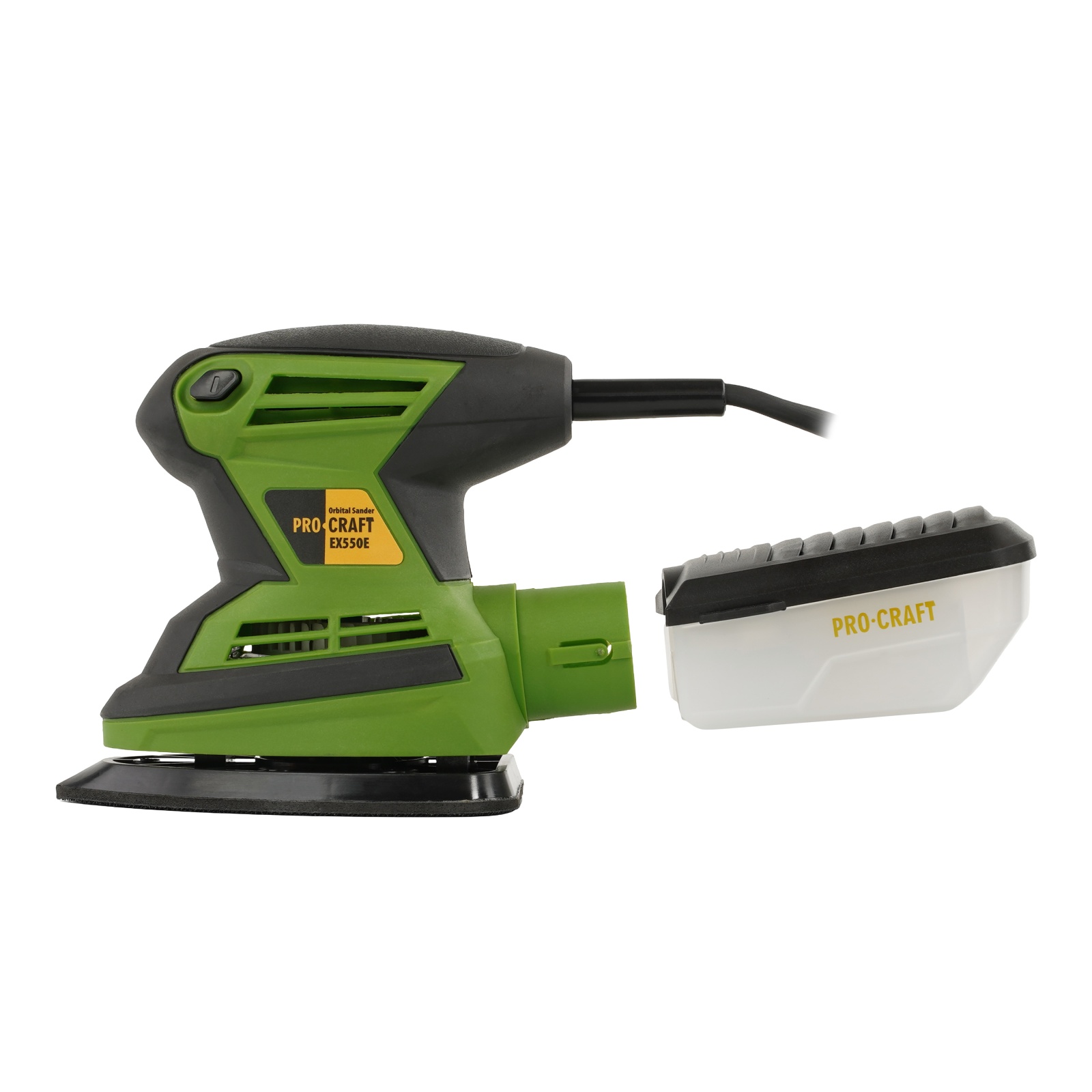Masina de slefuit excentrica, 200W ProCraft EX550E Innovative ReliableTools