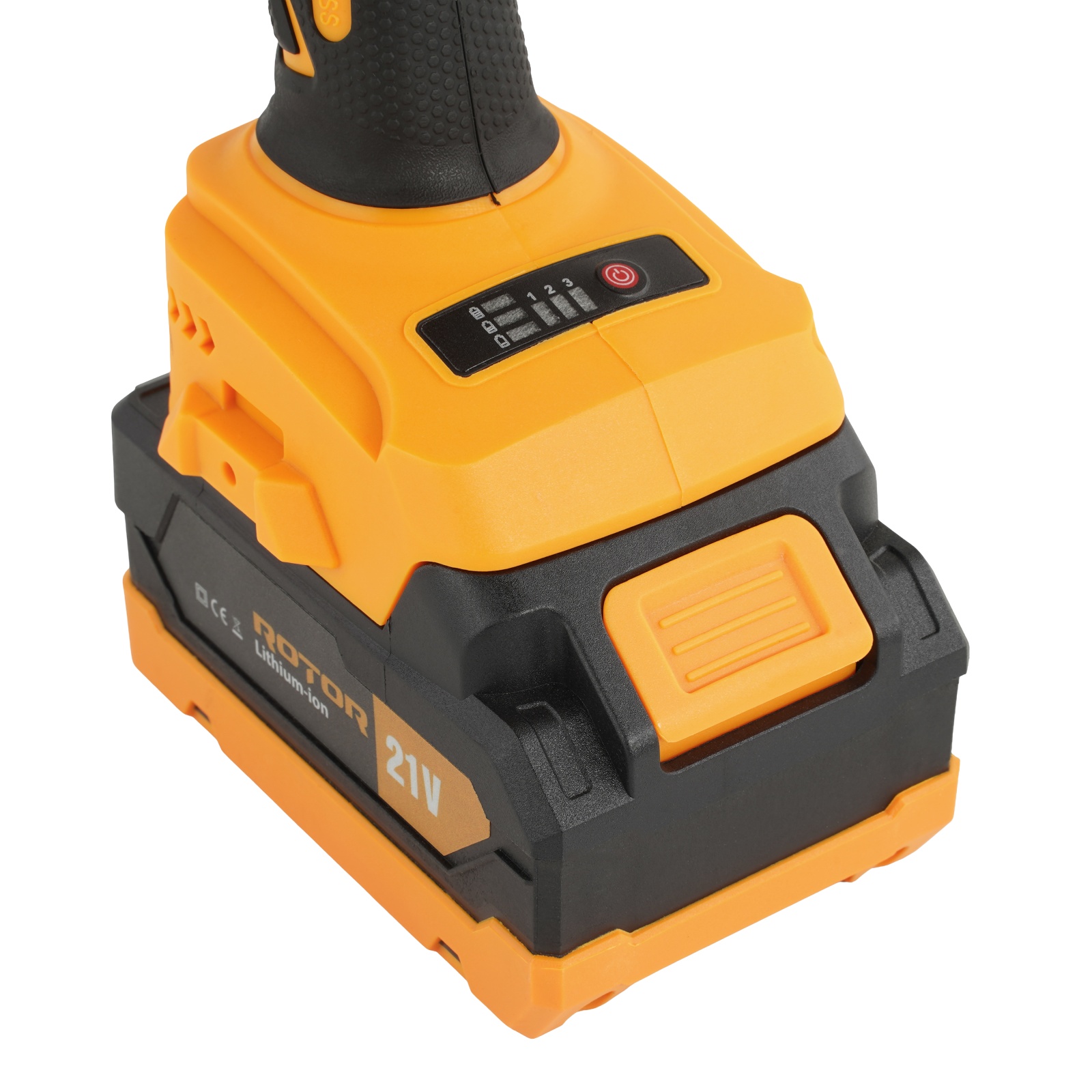 Polizor unghiular cu variator, ROTOR RBA21,8500 RPM, cu acumulator 21 V /3 Ah Innovative ReliableTools