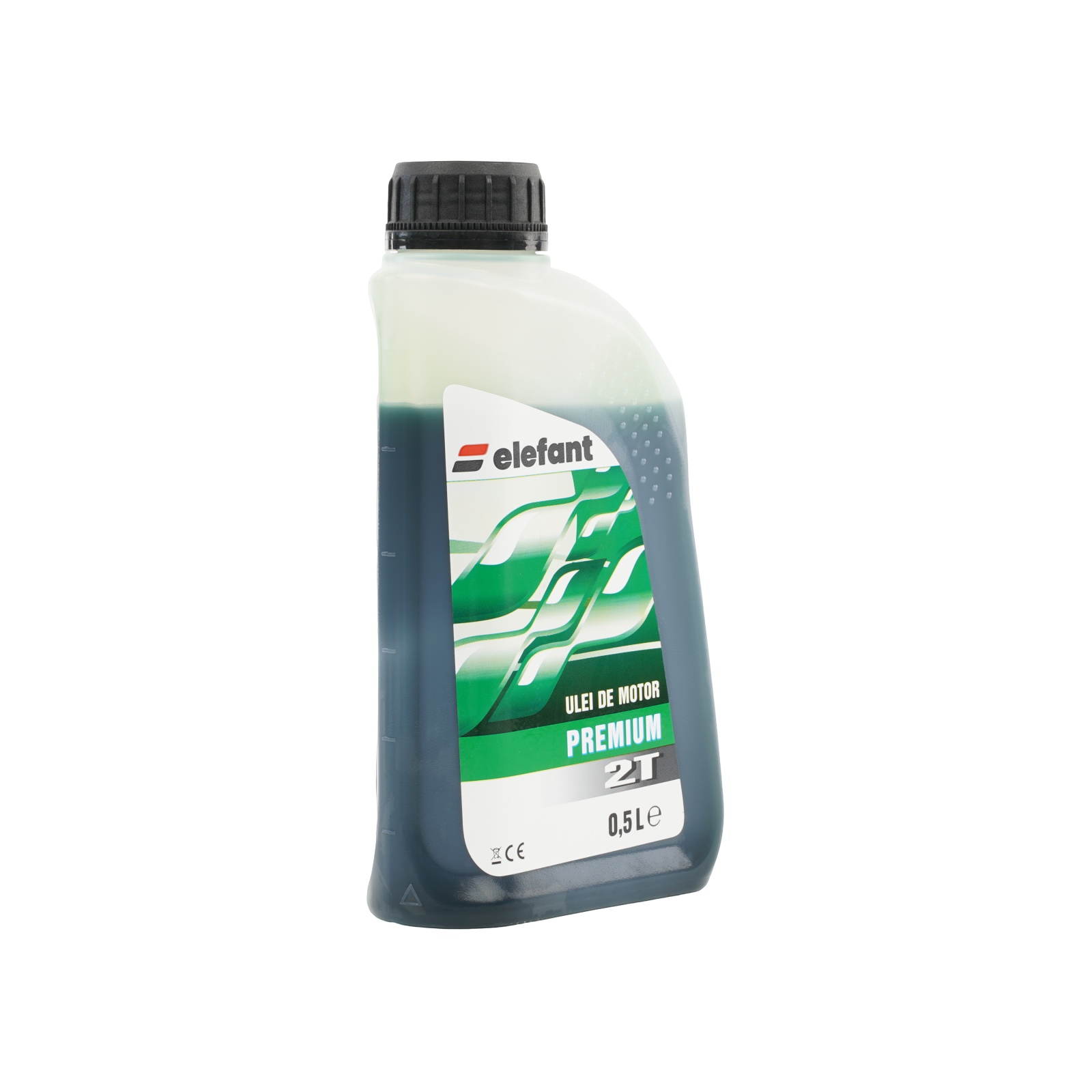 ULEI PREMIUM AMESTEC 2T, VERDE, 0.5L, Elefant Innovative ReliableTools