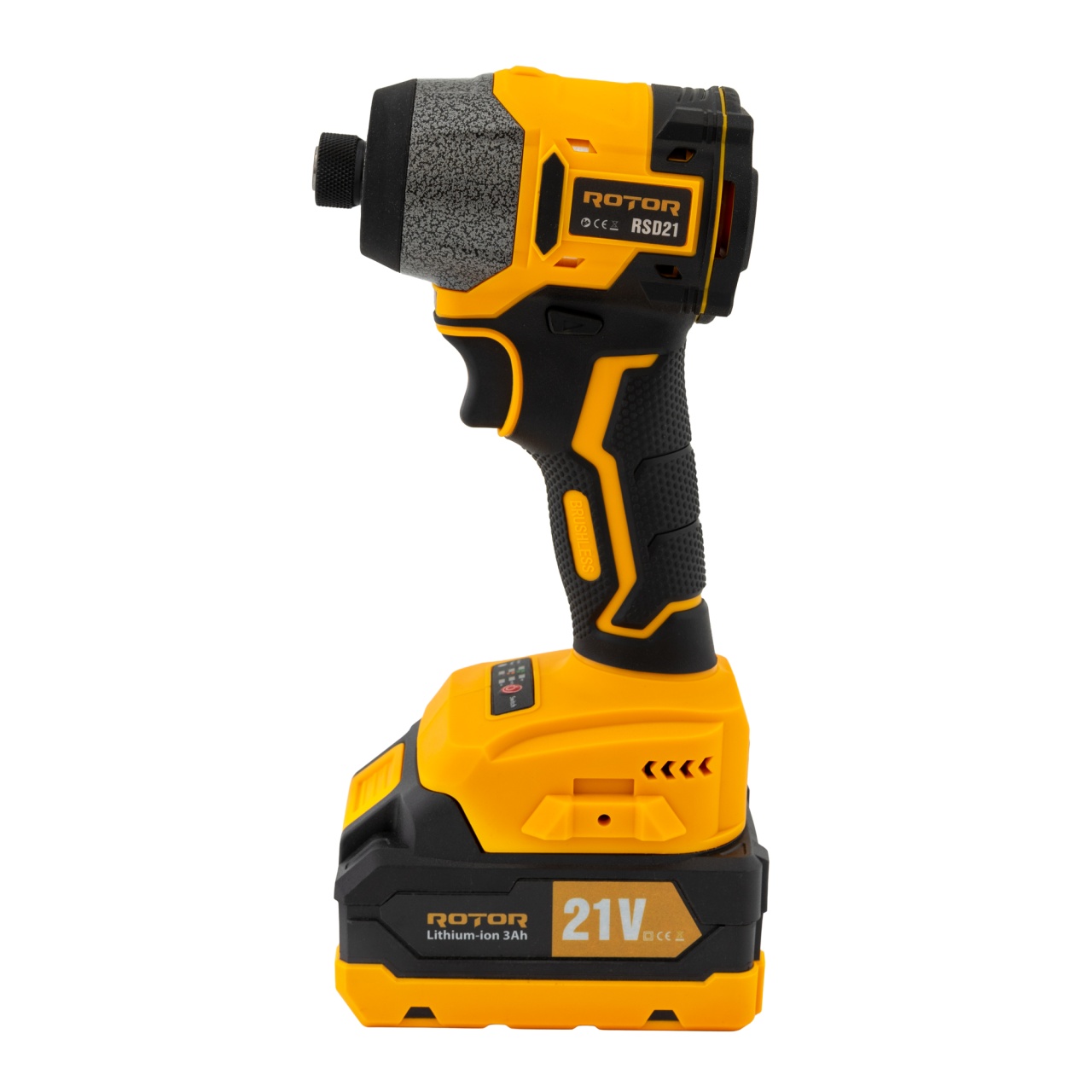 Autofiletanta cu impact pe acumulator ROTOR RSD21, 21 V /3 Ah, 240 Nm,2200 rot/min, 3400 BPM Innovative ReliableTools