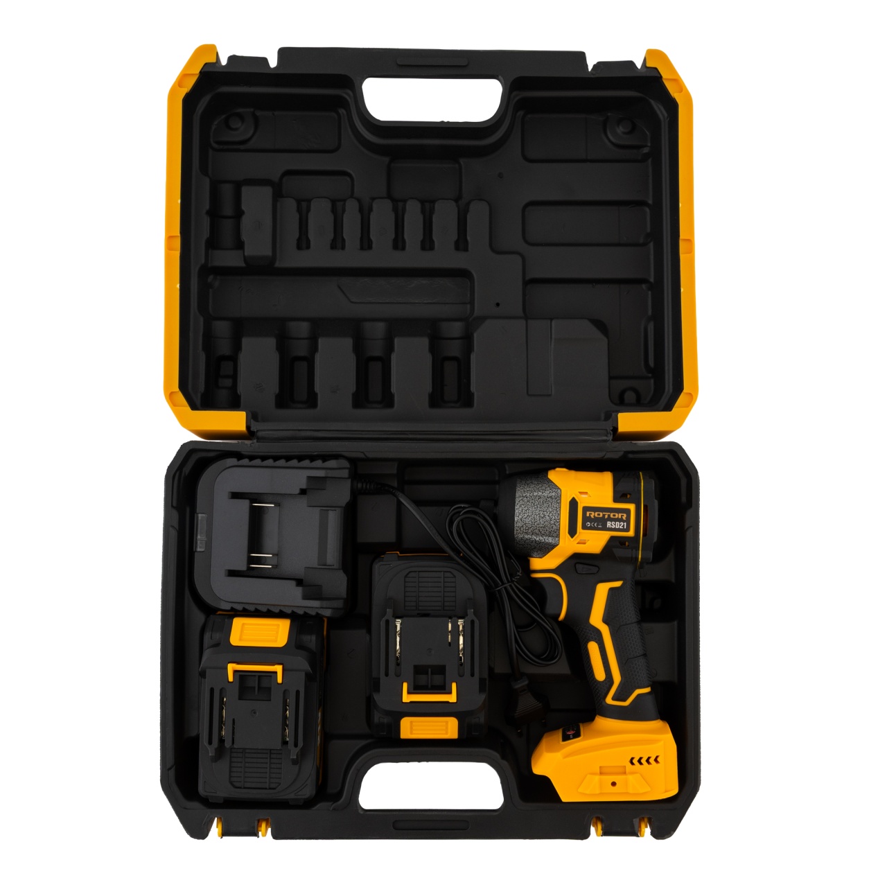 Autofiletanta cu impact pe acumulator ROTOR RSD21, 21 V /3 Ah, 240 Nm,2200 rot/min, 3400 BPM Innovative ReliableTools