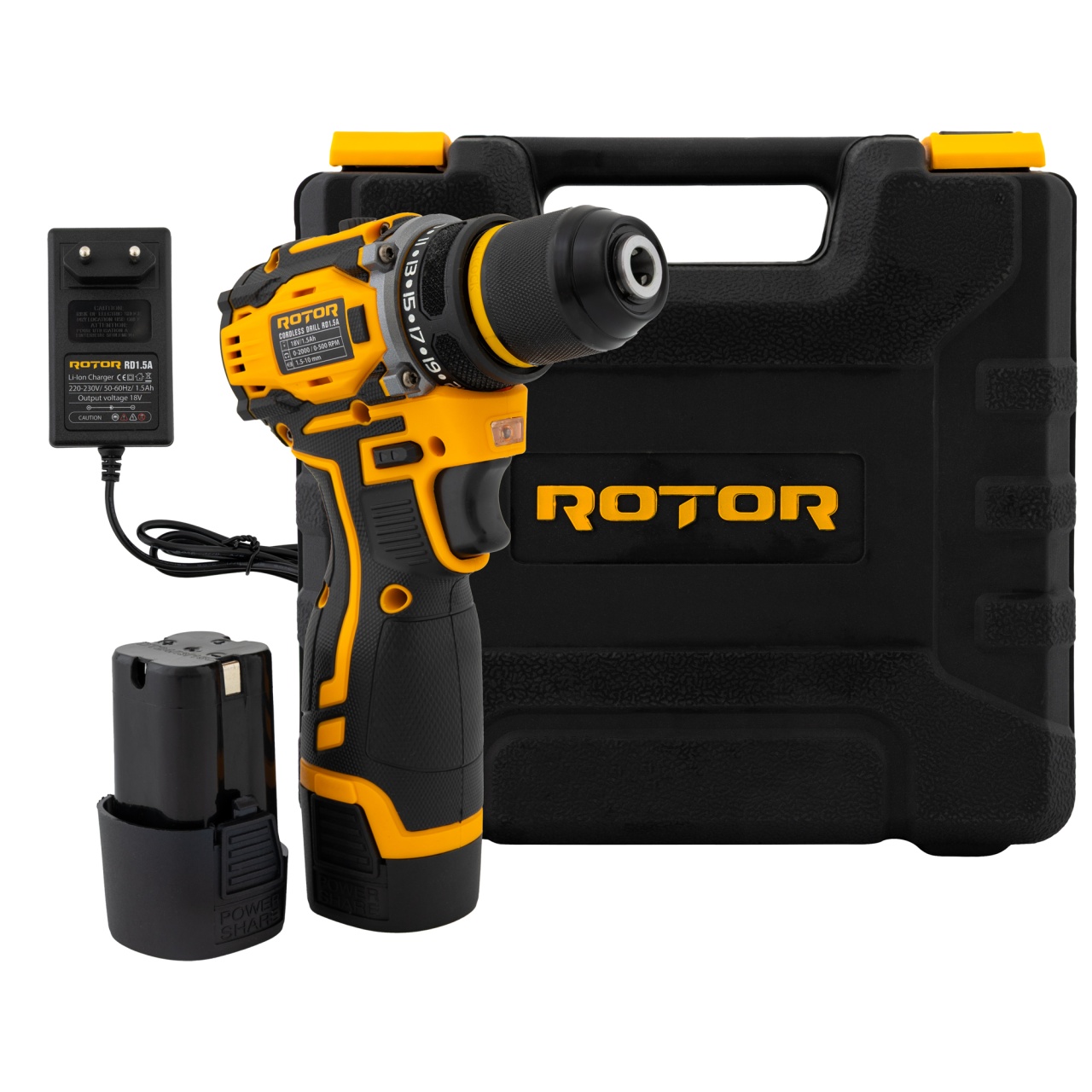 Autofiletanta pe acumulator ROTOR RD1.5A, 18V/1.5Ah , 2000 Rpm Innovative ReliableTools
