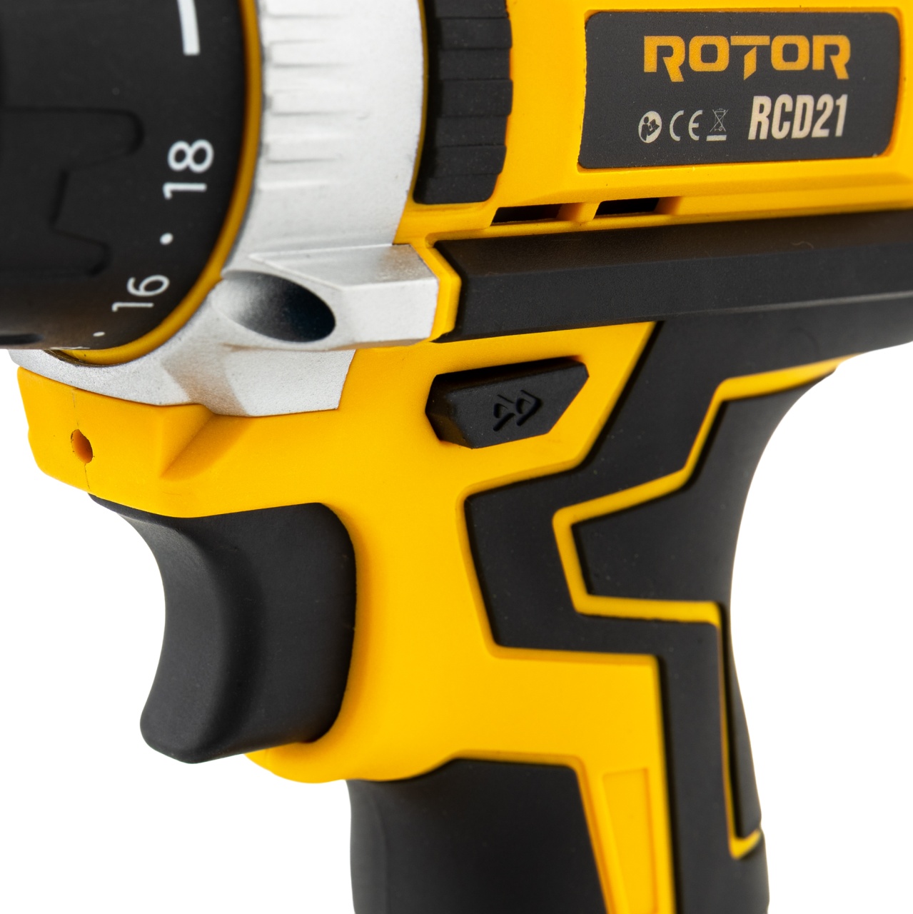 Trusa autofiletanta pe acumulator 21V ROTOR RCD21 + biti, 1350 RPM, Brushless Innovative ReliableTools