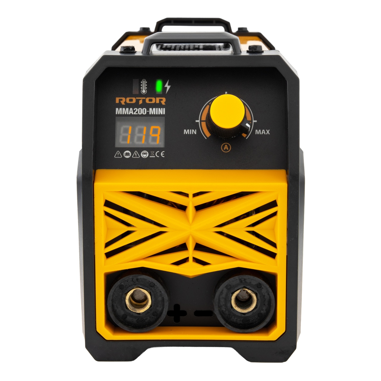 Aparat de sudura LCD Color ROTOR MMA200-MIN, 200 A Innovative ReliableTools