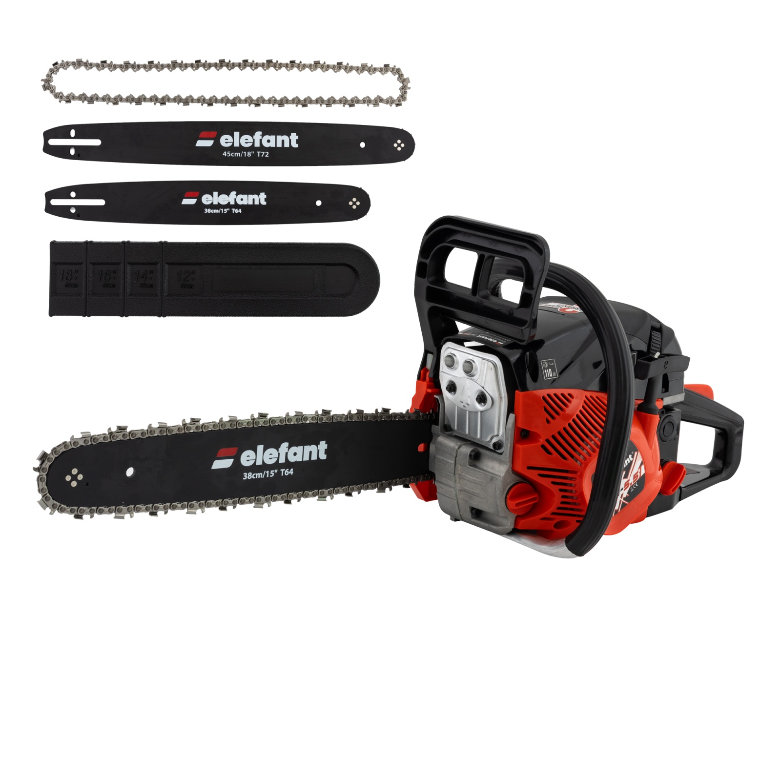 Drujba pe benzina ELEFANT EM-5.5, 10000 rot / min, 5,5 CP Innovative ReliableTools