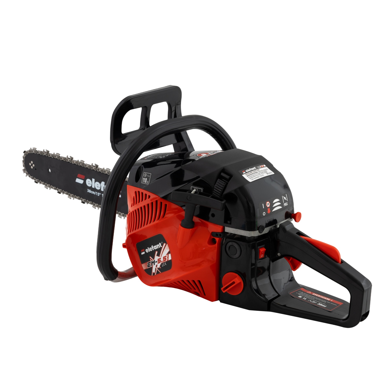 Drujba pe benzina ELEFANT EM-5.5, 10000 rot / min, 5,5 CP Innovative ReliableTools