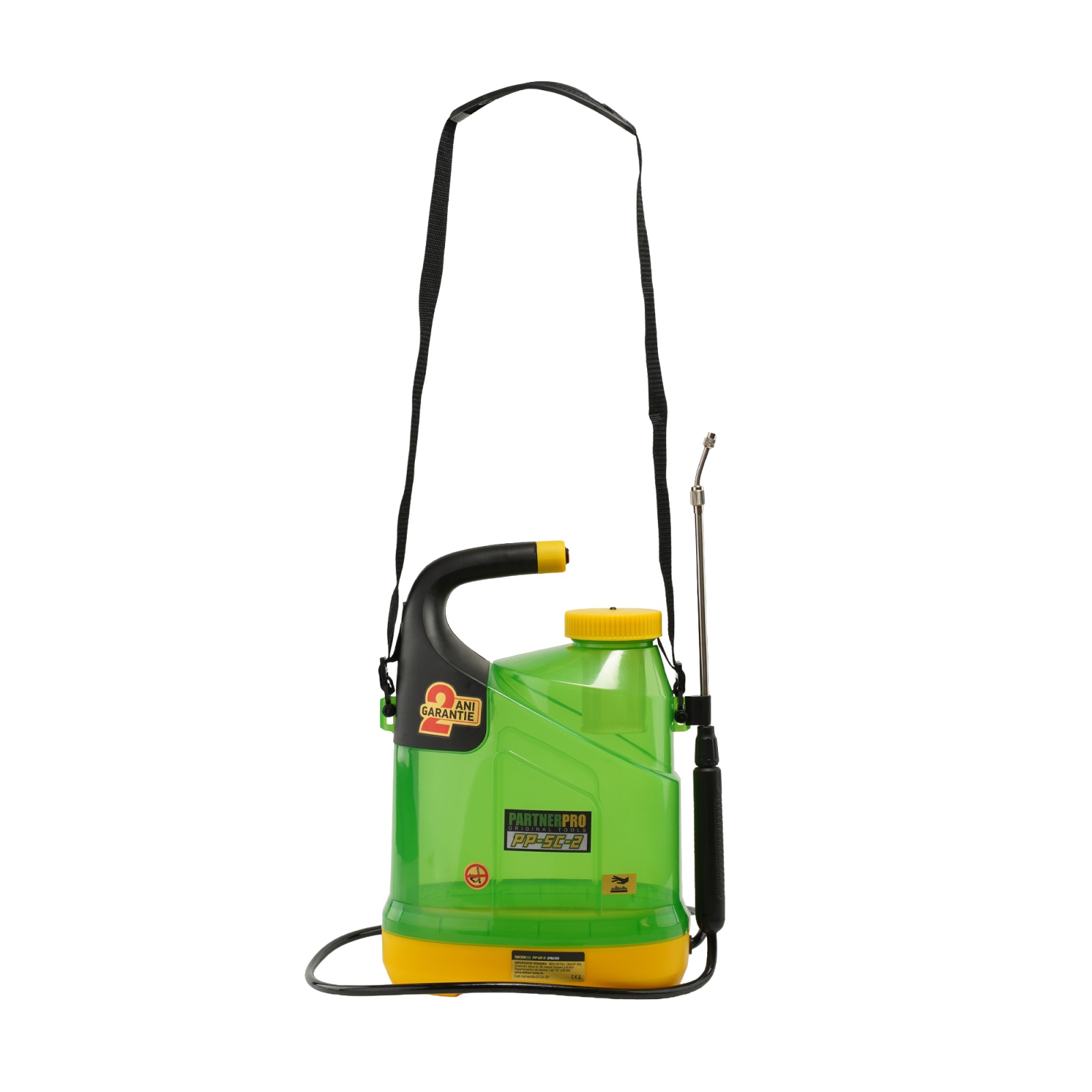Pompa de stropit cu acumulator 5L, PartnerPro PP-5C -2 Innovative ReliableTools