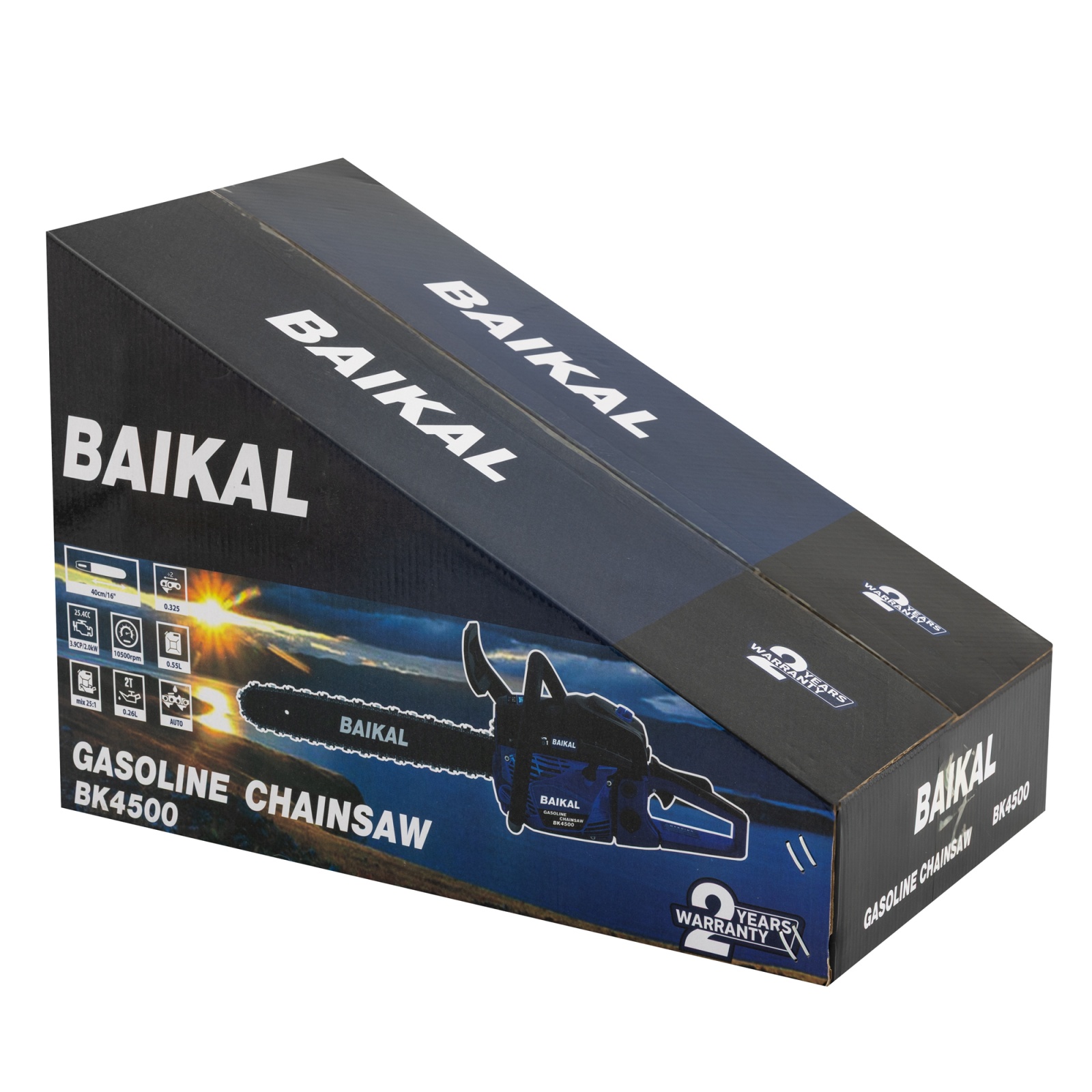 Drujba pe benzina Baikal BK-4500, 10.500 rot/min, 3,9 CP, 2T Innovative ReliableTools