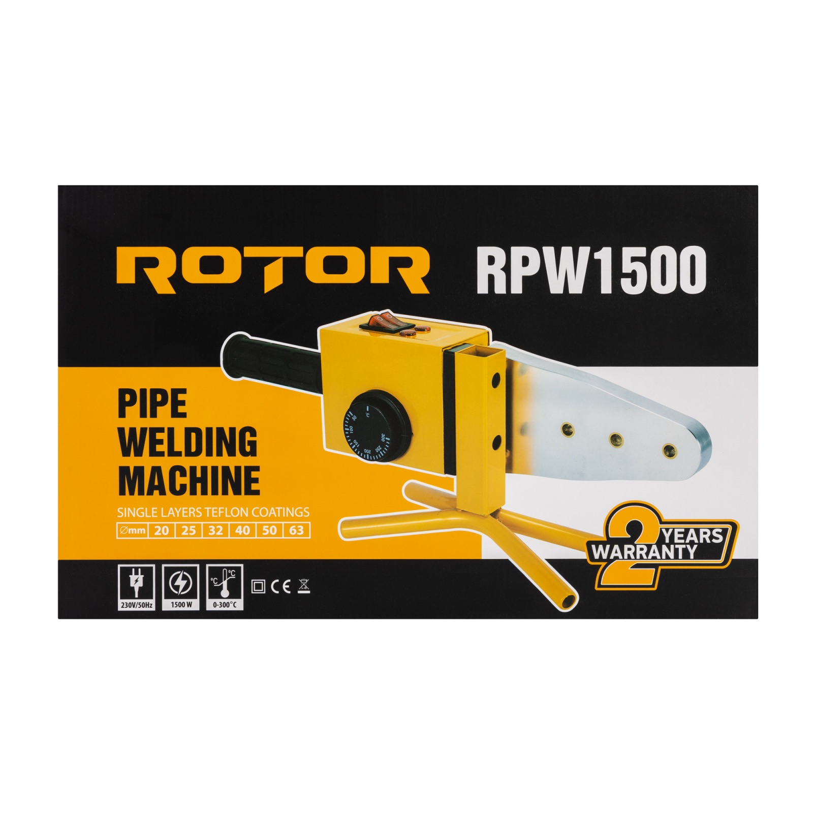 Plita PPR ROTOR RPW1500, 1500 W, 0- 300 °C Innovative ReliableTools
