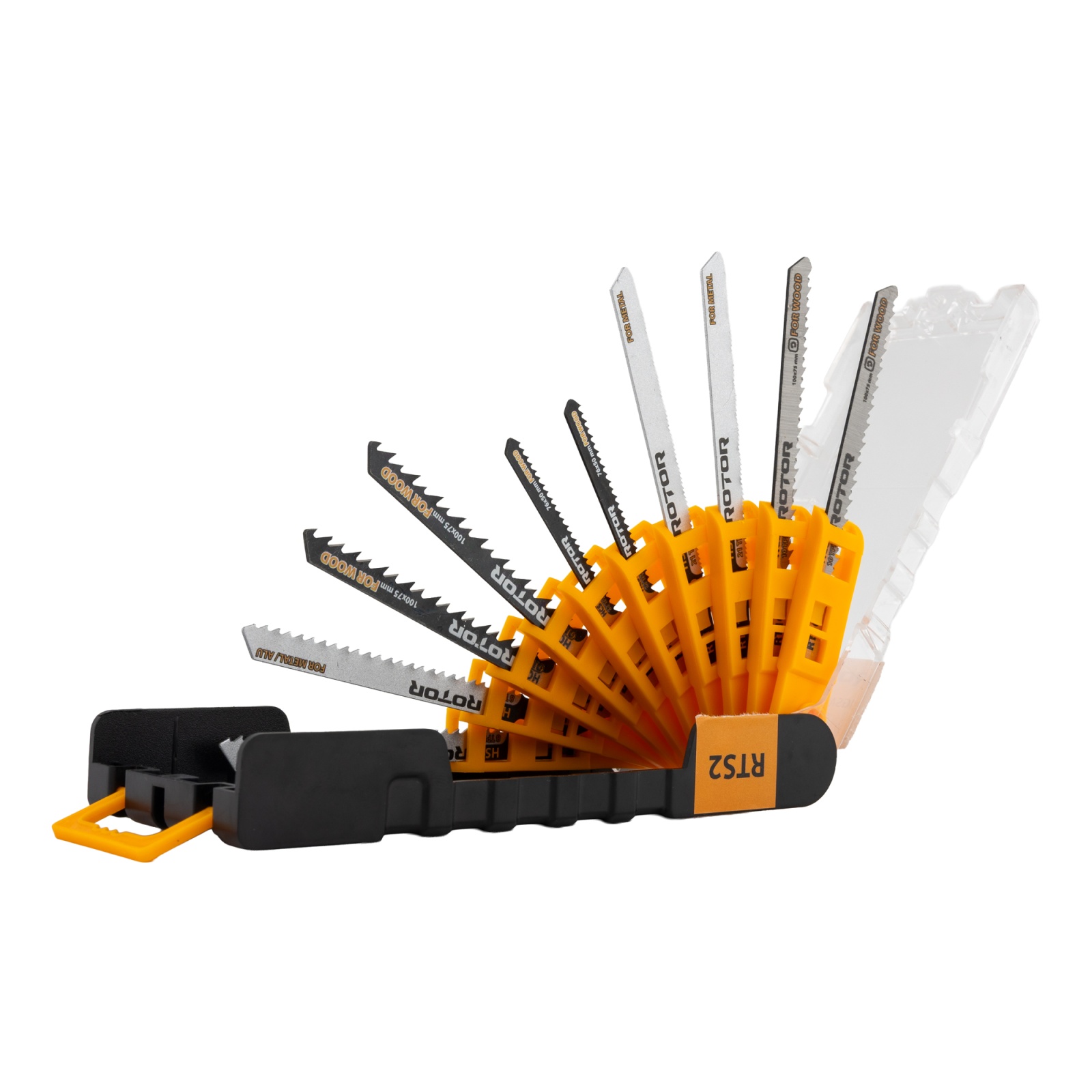 Set 10 Panze fierastrau pendular pentru Lemn/Metal ROTOR RTS2 Innovative ReliableTools
