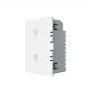 Modul intrerupator dublu cap scara / cap cruce cu touch Livolo standard Italian, Serie noua SmartElectro IntelligentHouse