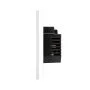 Intrerupator Dublu Wi-Fi cu Touch din Sticla si Rama de Aluminiu LUXION SmartElectro IntelligentHouse