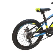 Bicicleta Copii Devron Alaska - 20 Inch, Negru-Albastru Ultimate FactoryBikes