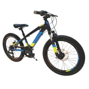Bicicleta Copii Devron Alaska - 20 Inch, Negru-Albastru Ultimate FactoryBikes