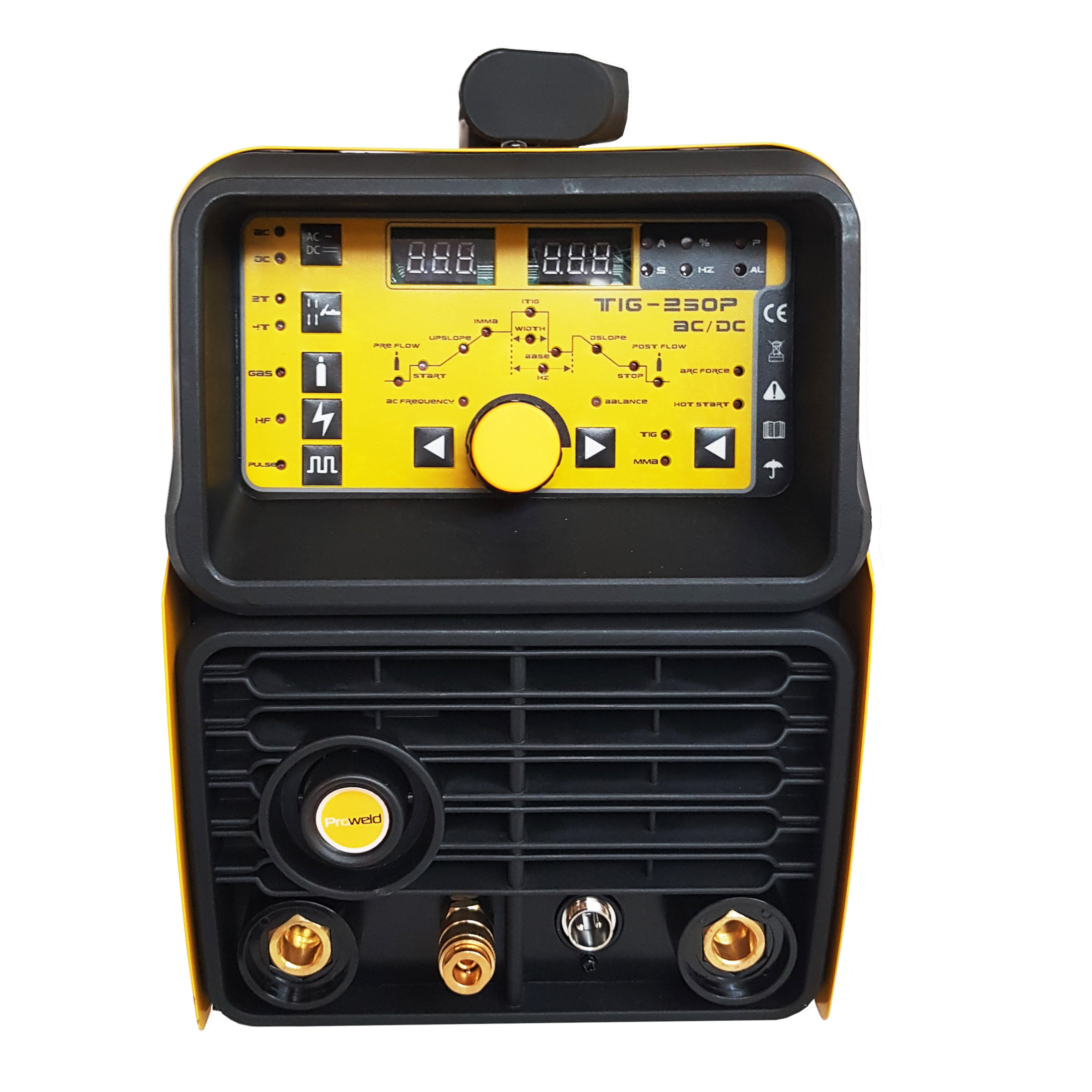 ProWELD TIG-250P AC/DC, invertor sudare TIG profesional, sudura aluminiu ProAdvanced PowerfulTools