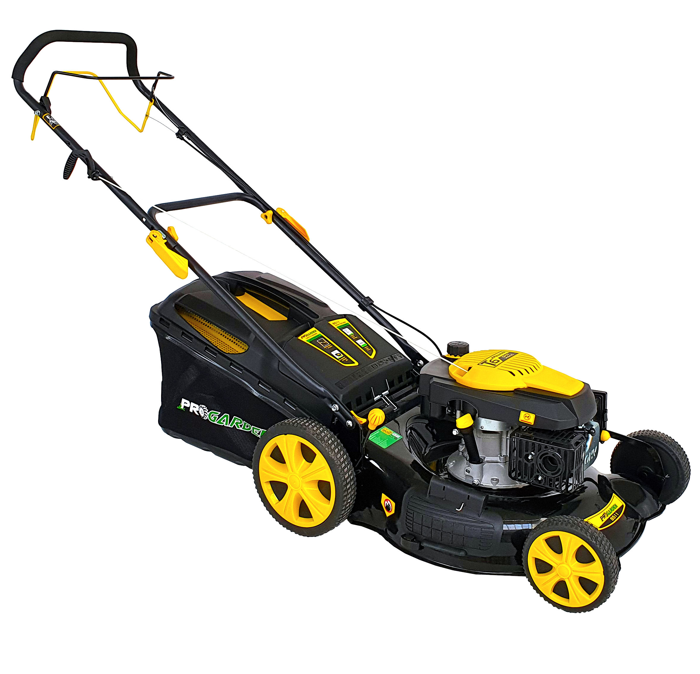 ProGARDEN S511VHY-T6 masina de tuns gazon, 3.5CP, 500mm, 60L, autopropulsata ProAdvanced PowerfulTools