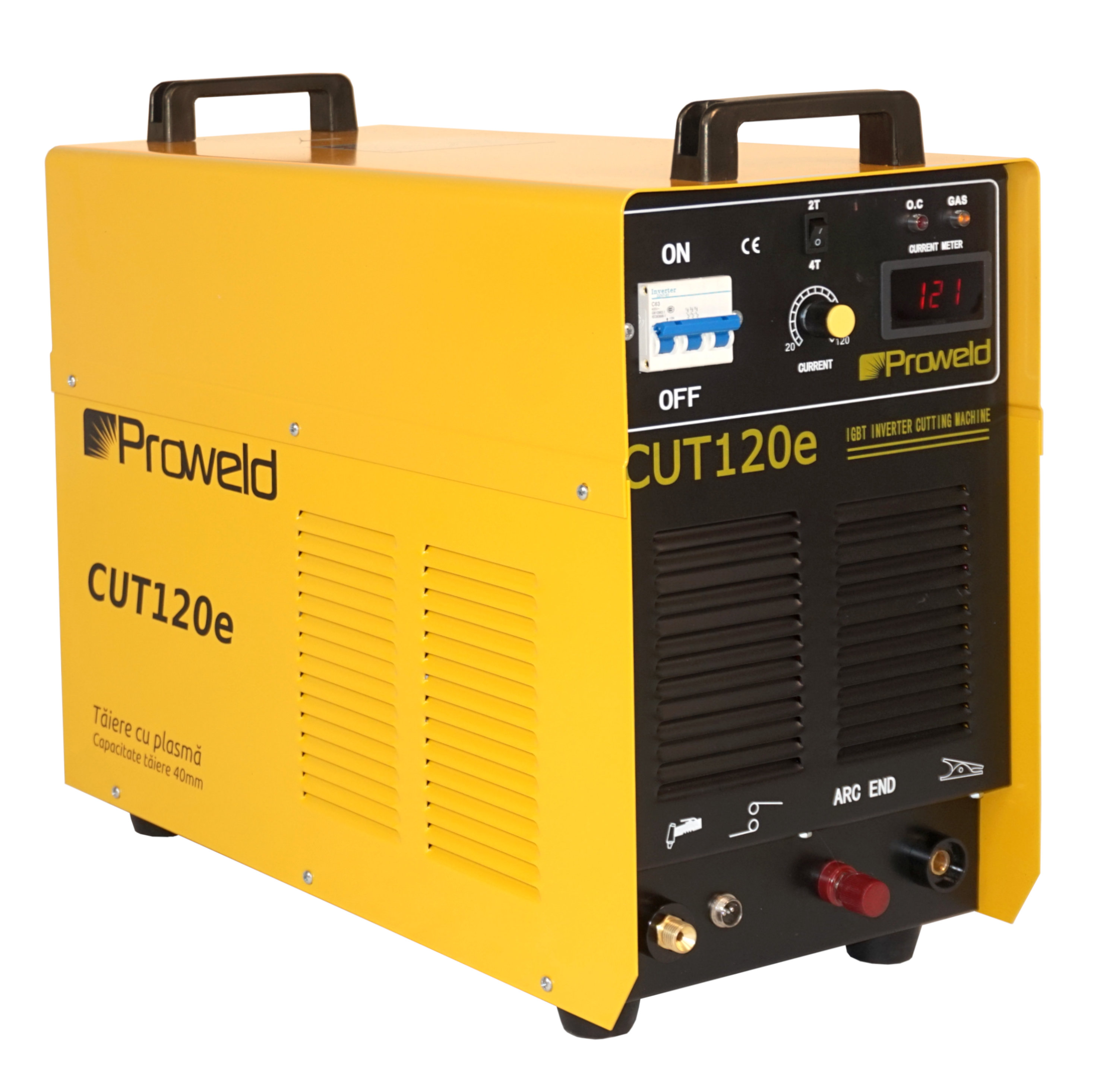 ProWELD CUT120e aparat taiere cu plasma, 400V, 2T/4T ProAdvanced PowerfulTools