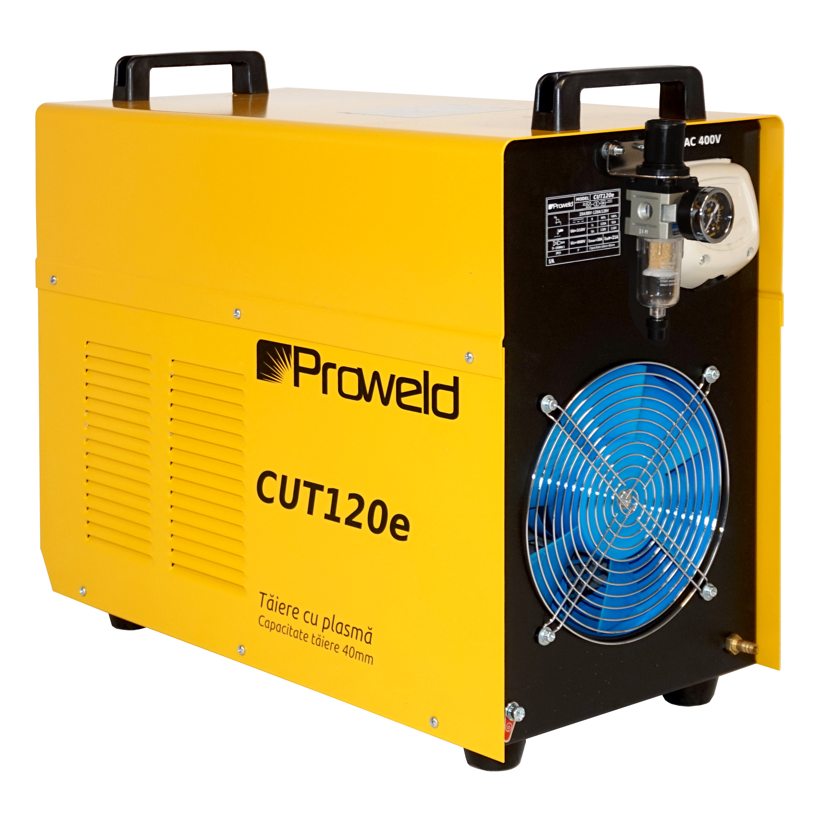 ProWELD CUT120e aparat taiere cu plasma, 400V, 2T/4T ProAdvanced PowerfulTools