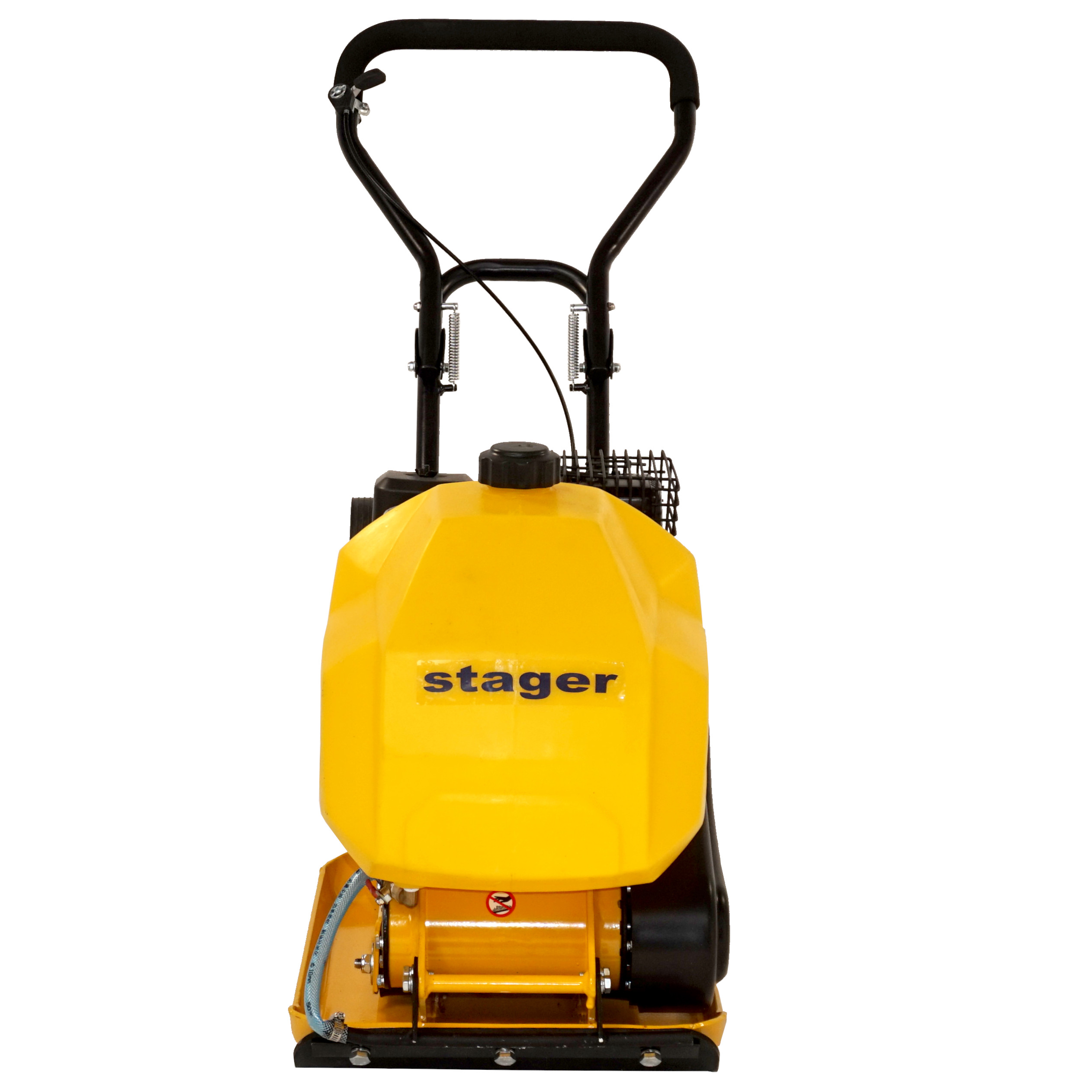 Stager PCB90 Placa compactoare usoara, Loncin G200F benzina, rezervor apa, roti, covor silicon ProAdvanced PowerfulTools
