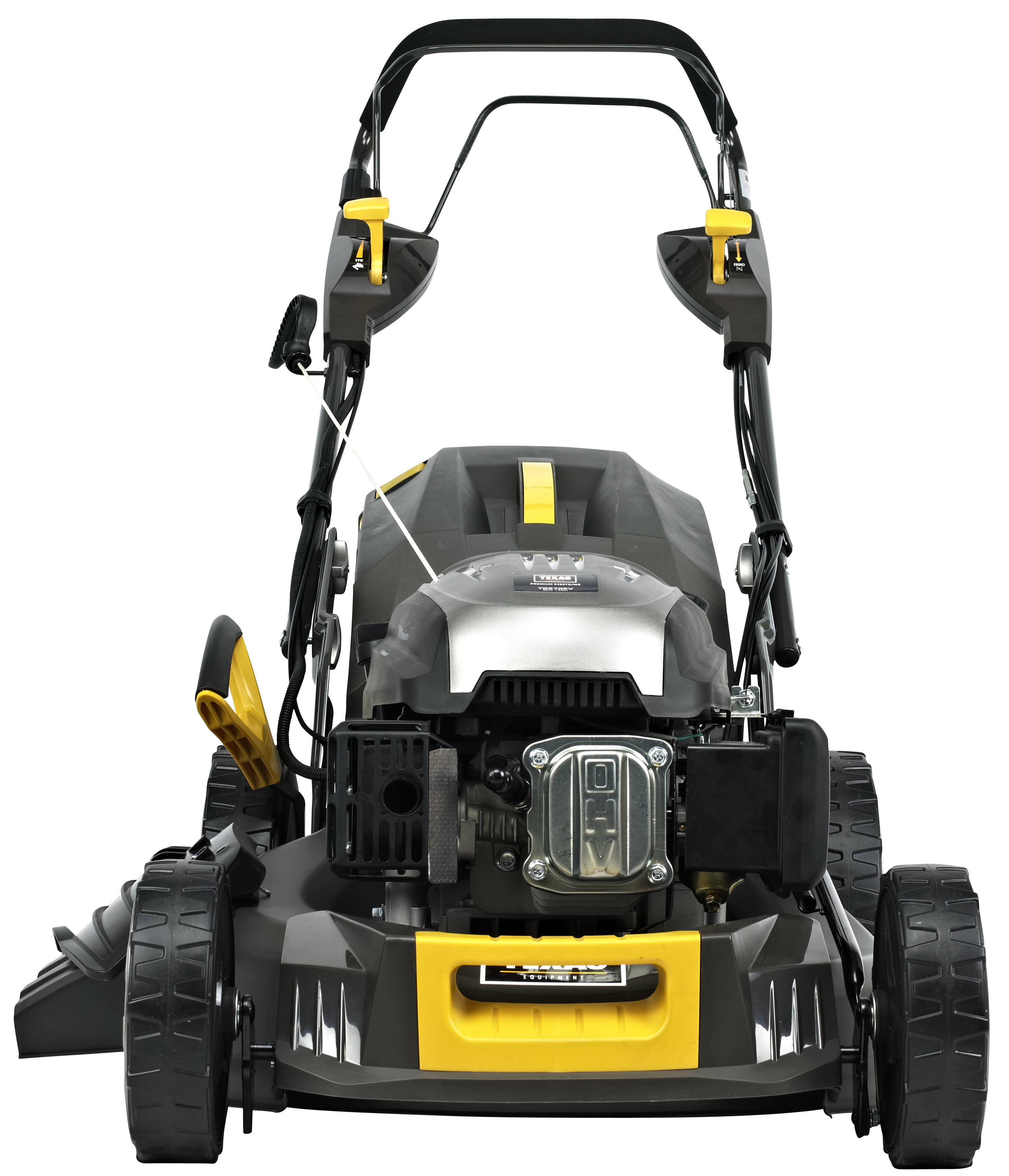Texas Premium 5370TR/WE, masina de tuns gazonul, benzina, autopropulsie, motor TG670EV 196cc, E-start, 4in1 ProAdvanced PowerfulTools